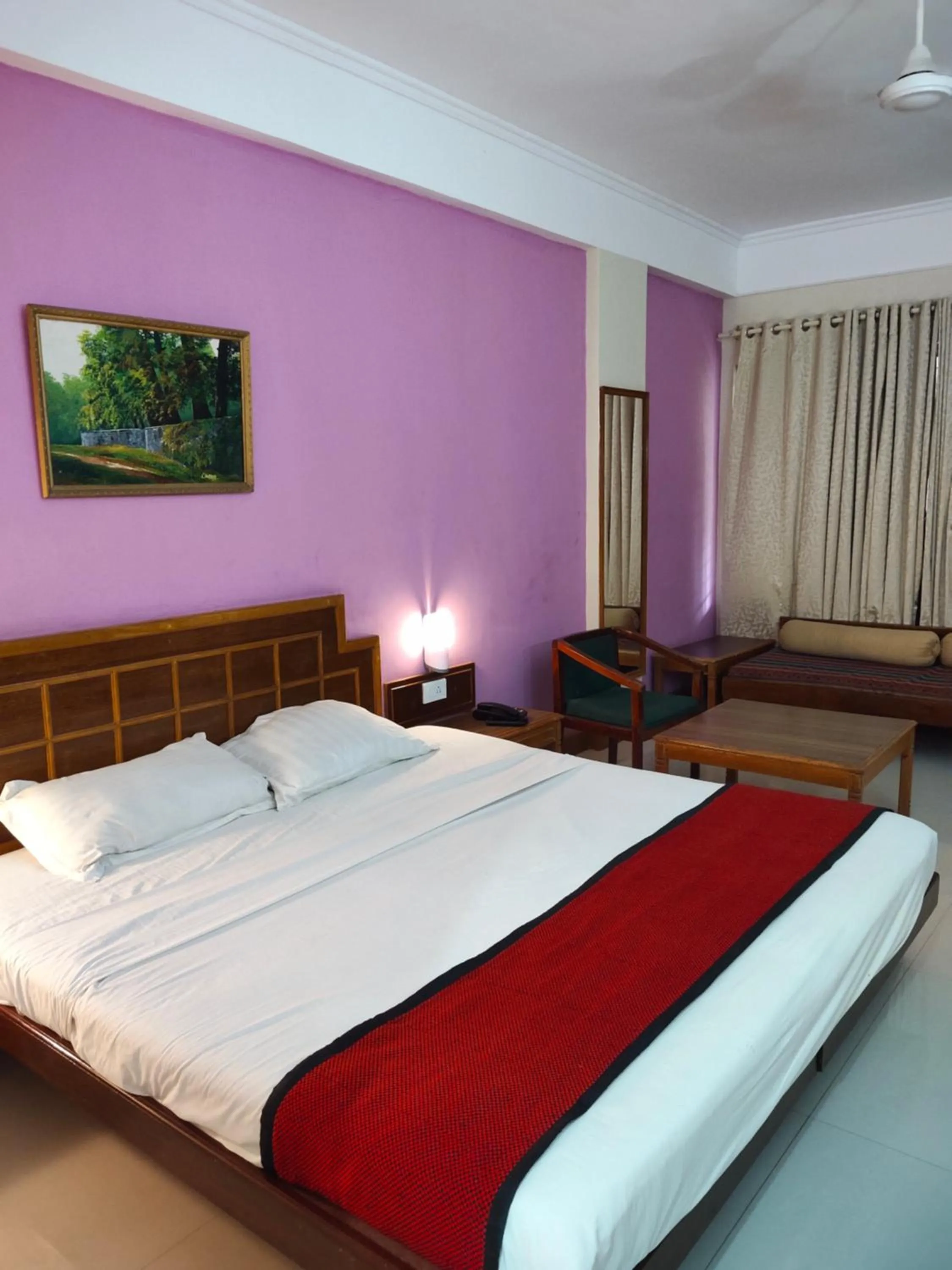 Deluxe Double or Twin Room with Garden View in Swagath Holiday Resort