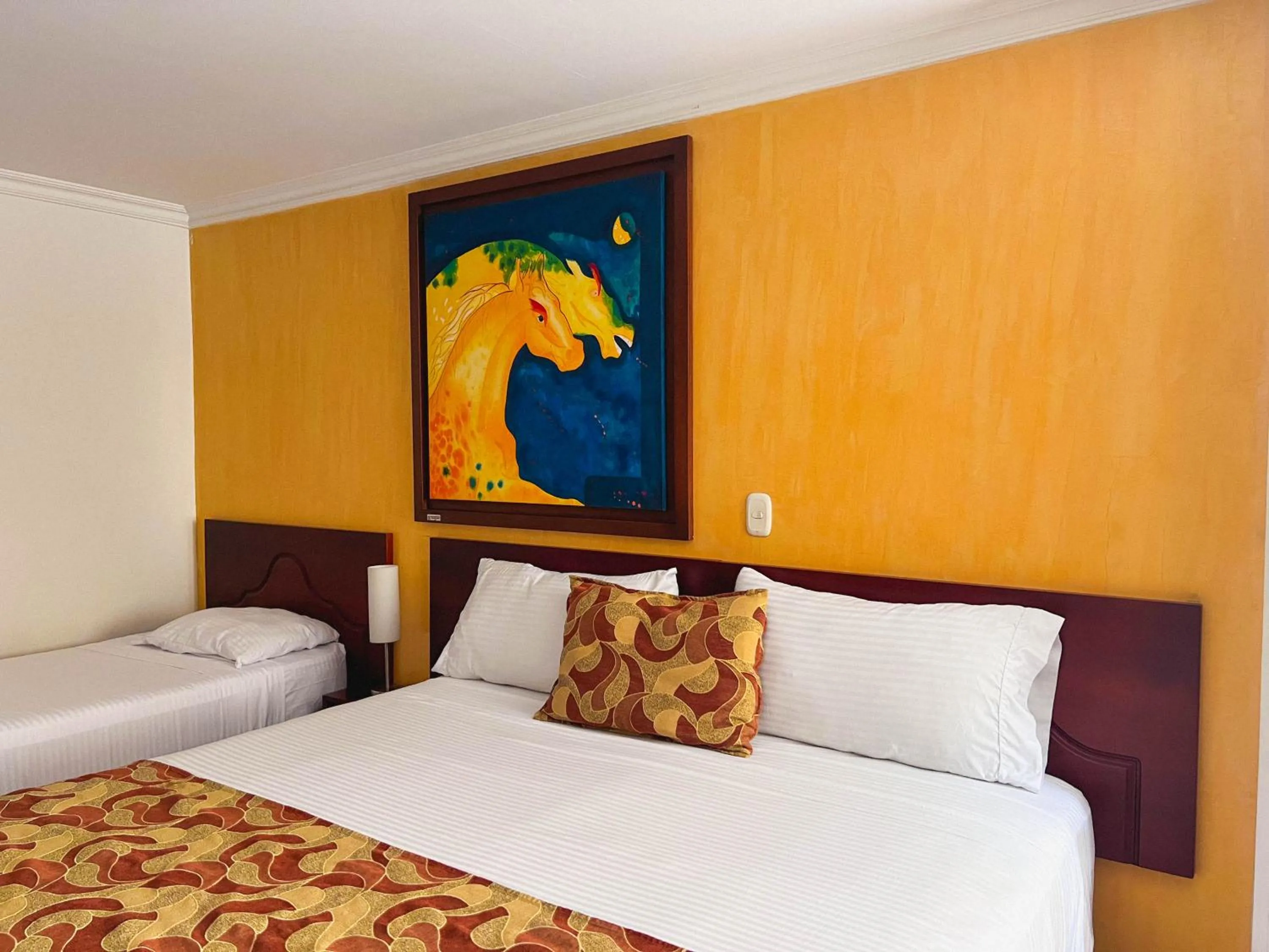 Twin Room in Hotel Luxor Pereira