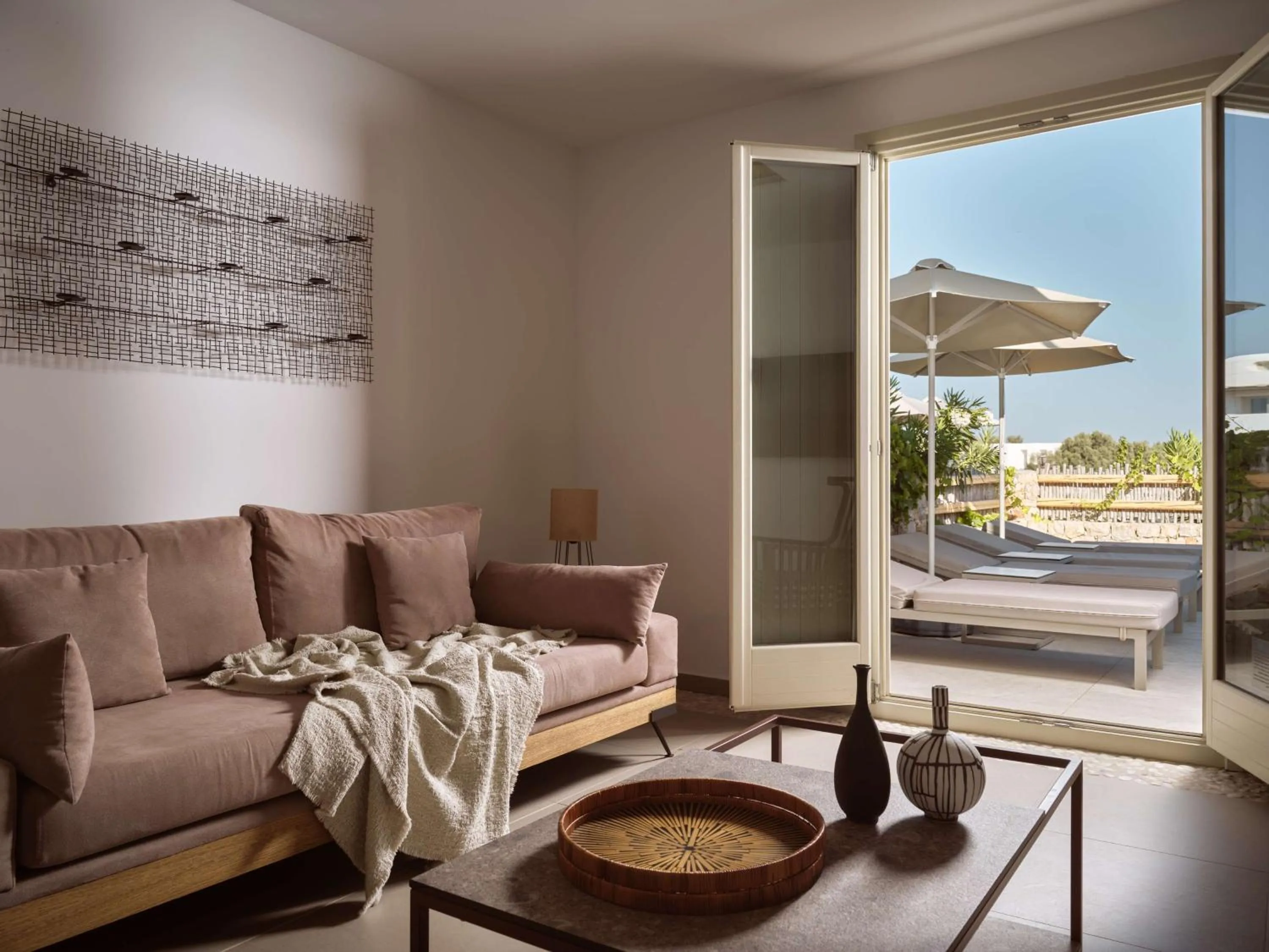 Two-Bedroom Duplex Suite with Pool in Sea Breeze Santorini Beach Resort, Curio By Hilton