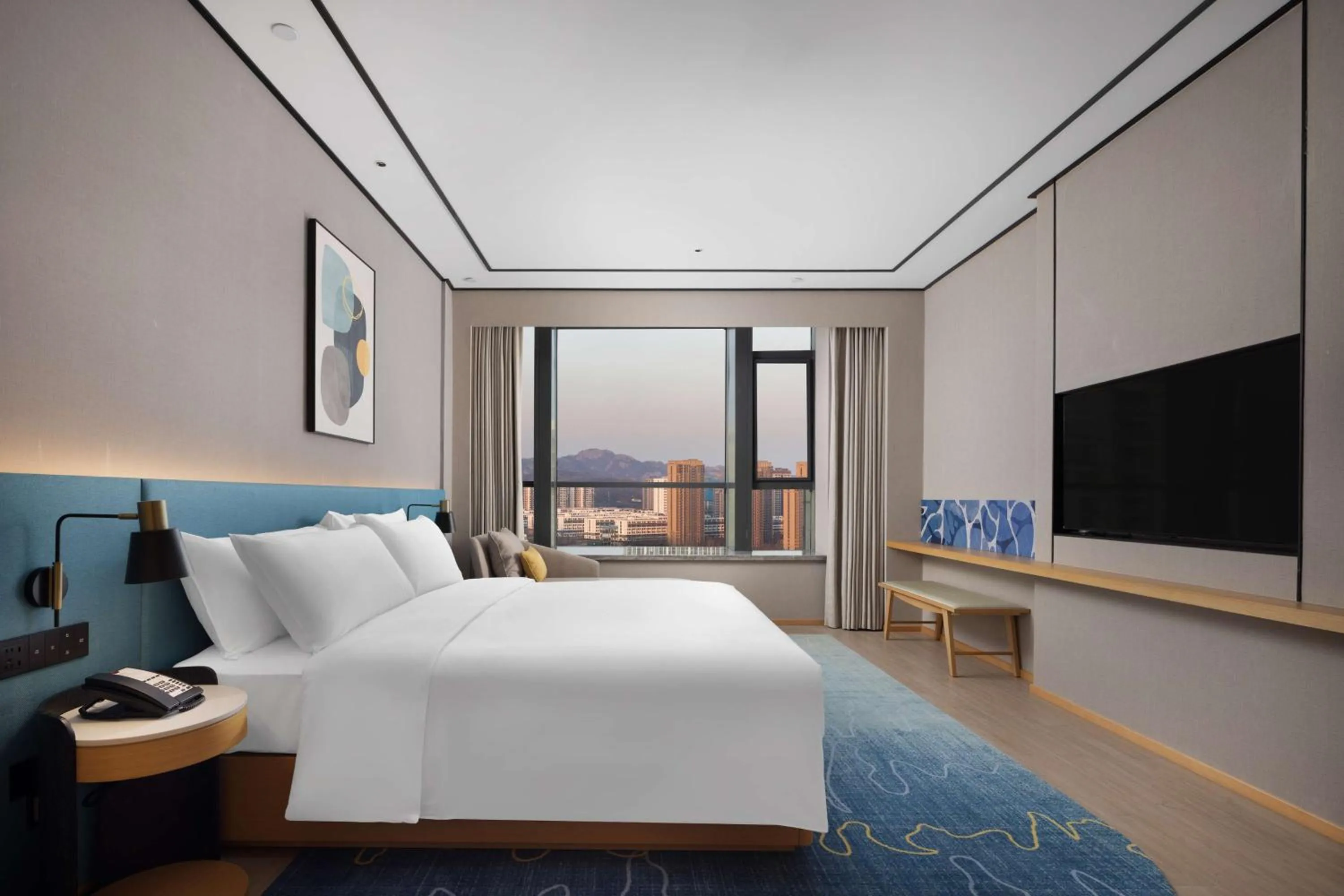 Deluxe King Suite in Hilton Garden Inn Rizhao High-Tech Zone