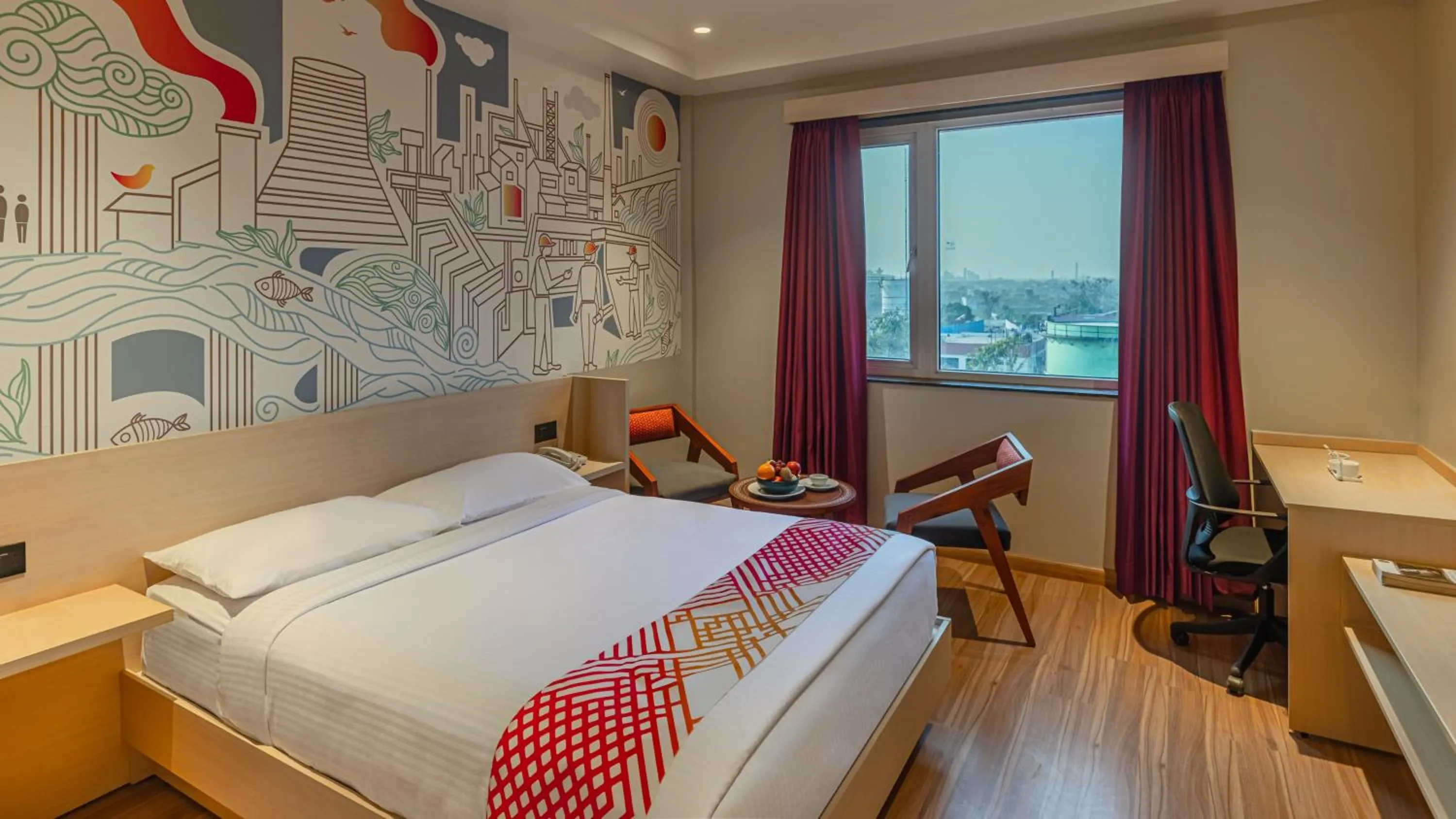 Luxe Queen Room - single occupancy in Ginger Durgapur