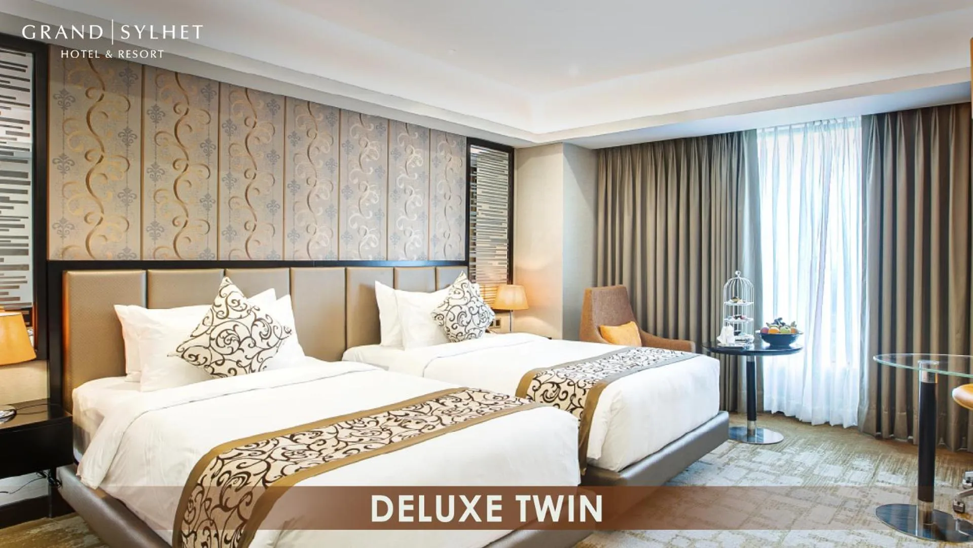 Deluxe Twin Room in Grand Sylhet Hotel & Resort