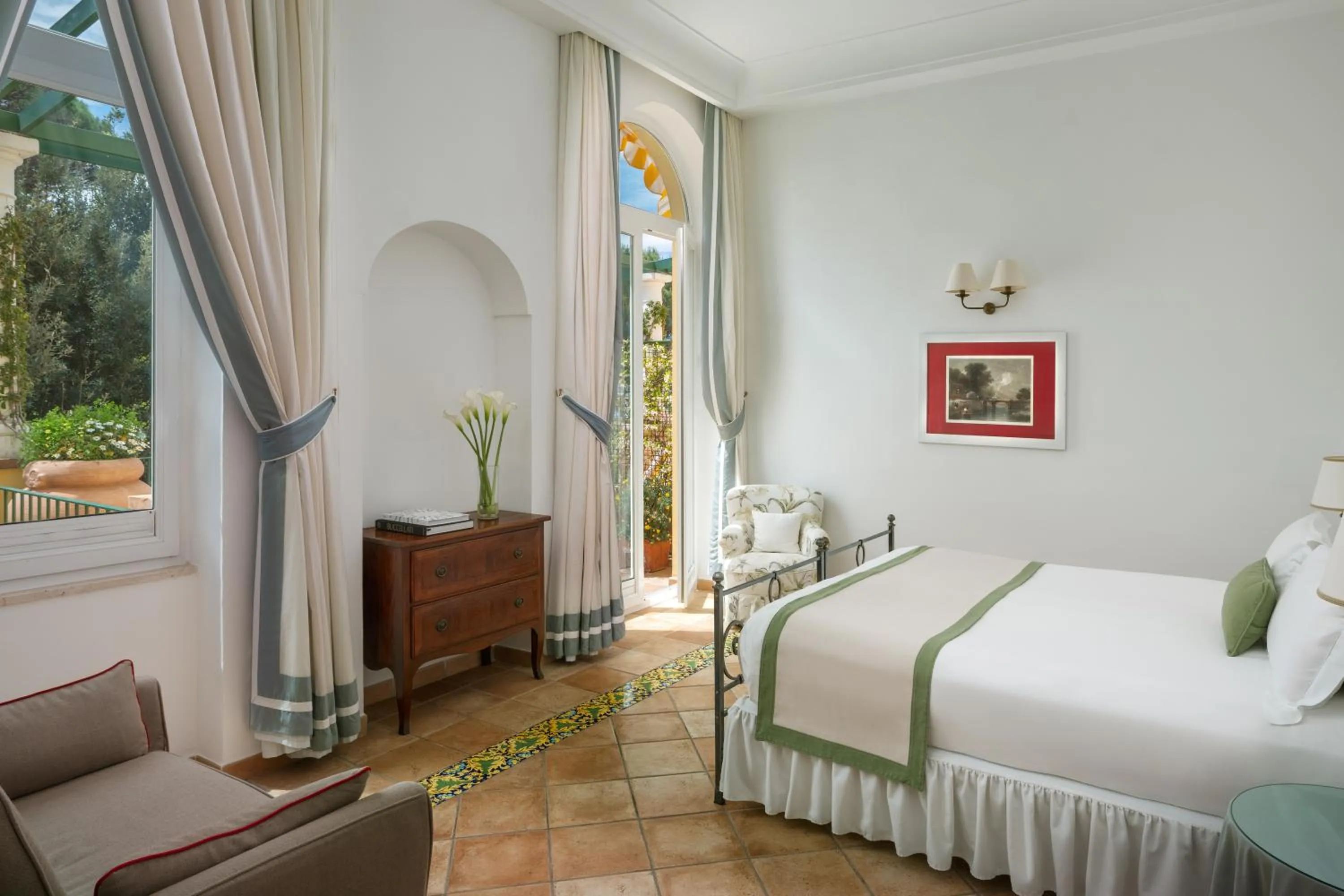 Junior Suite with Mountain View in Hotel Caesar Augustus