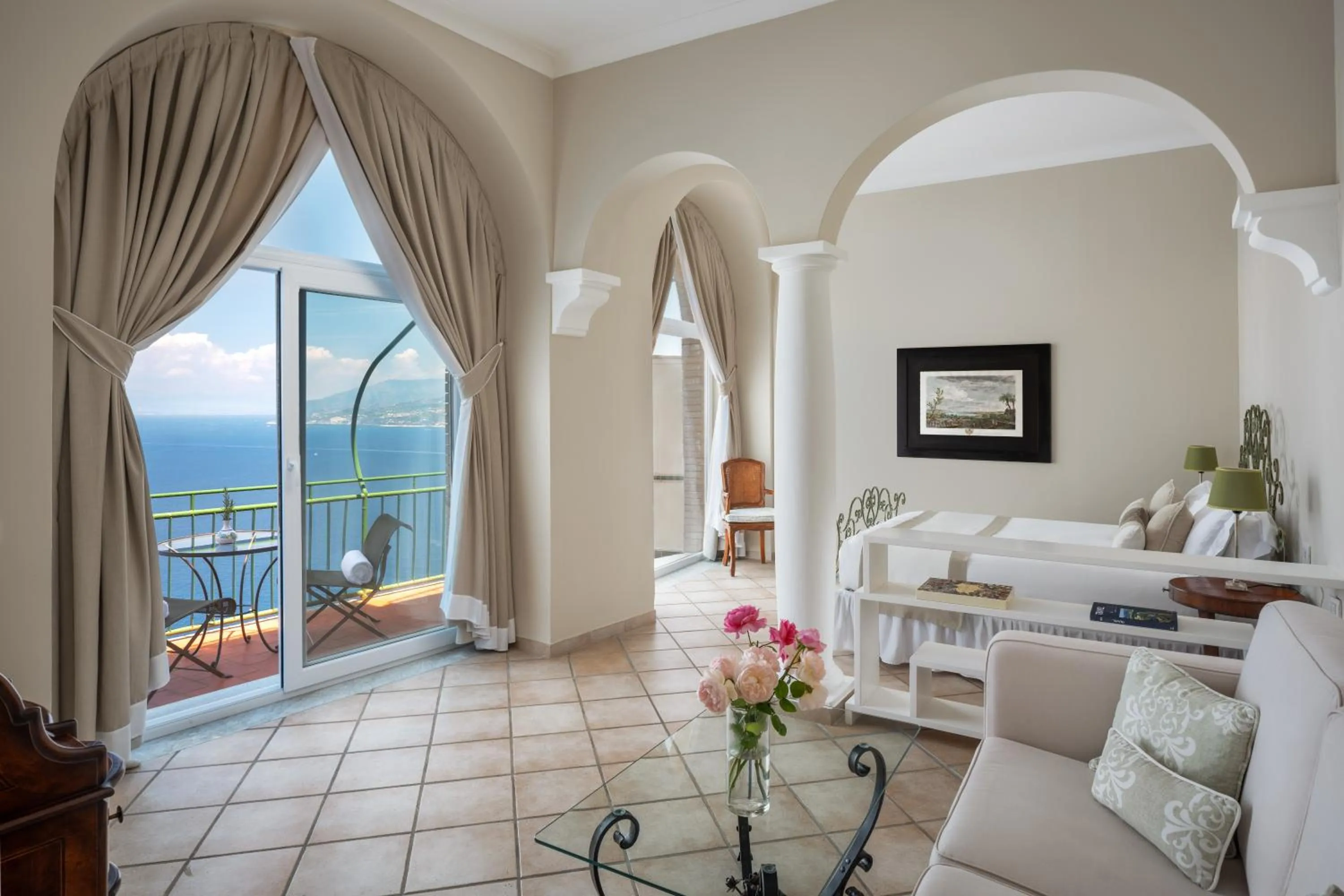 Suite with Terrace and Sea View in Hotel Caesar Augustus