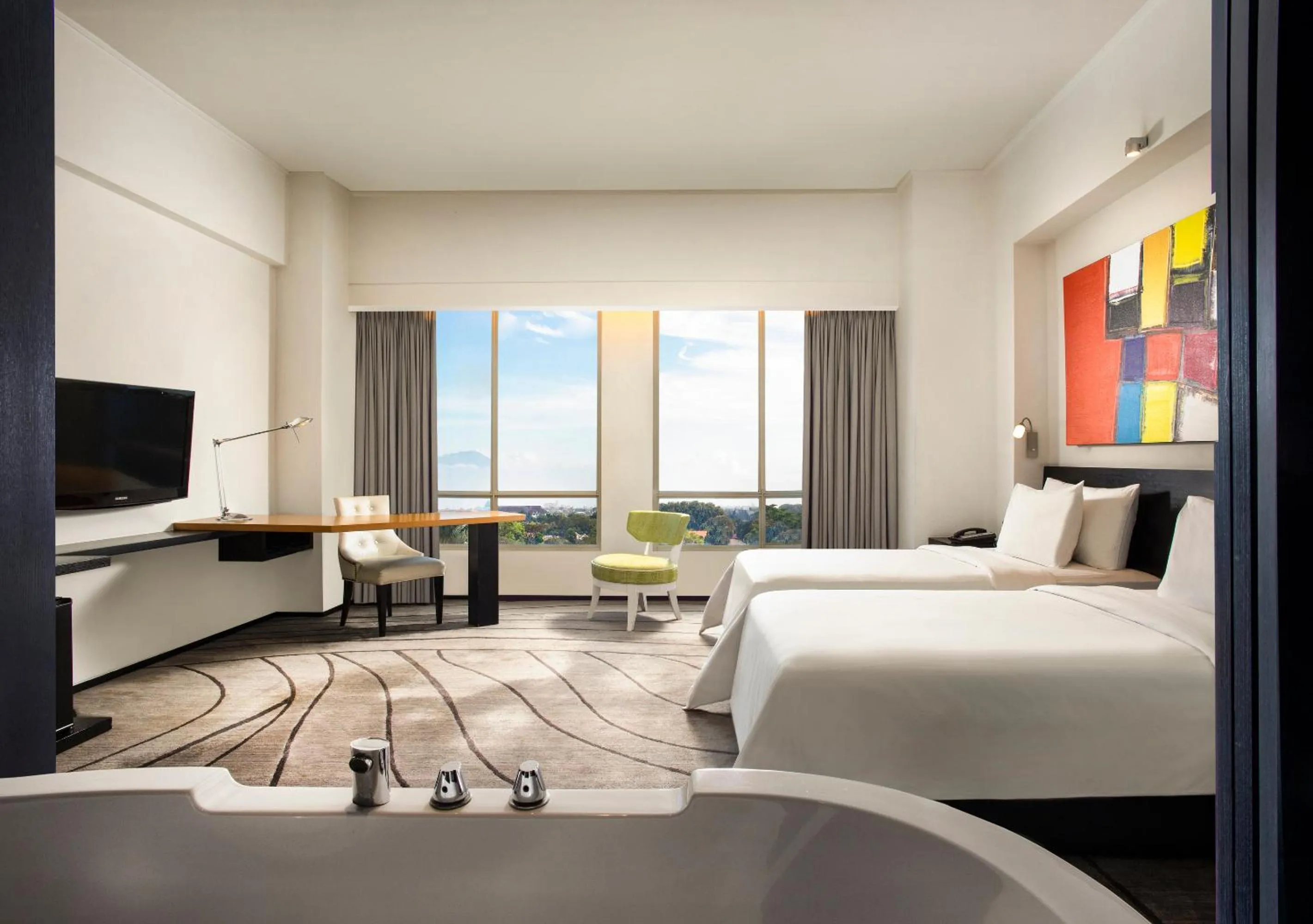 Studio 40 Twin in ARTOTEL TS Suites Surabaya