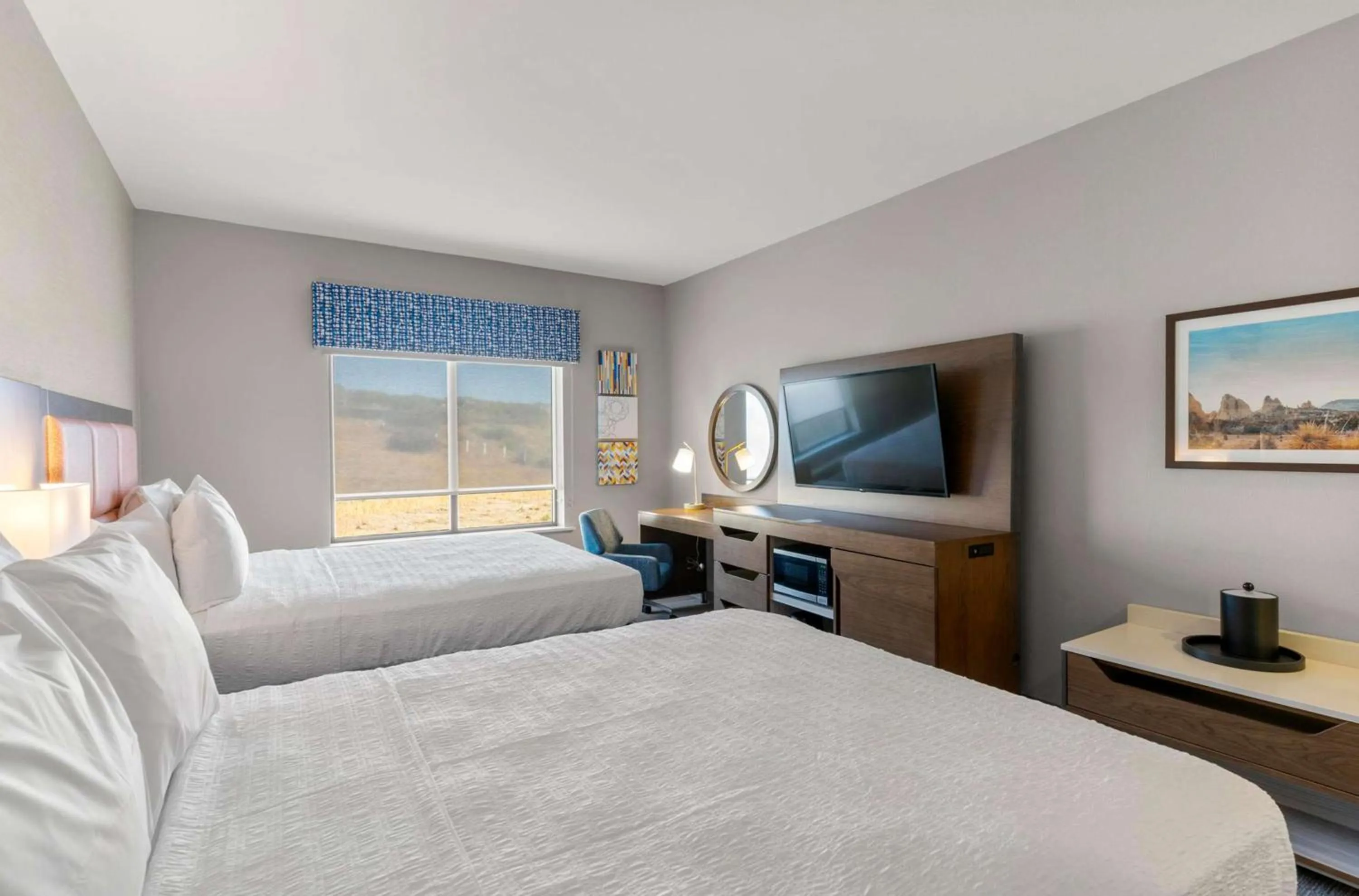 Queen Room with Two Queen Beds - Hearing Access in Hampton Inn Colorado Springs Northeast