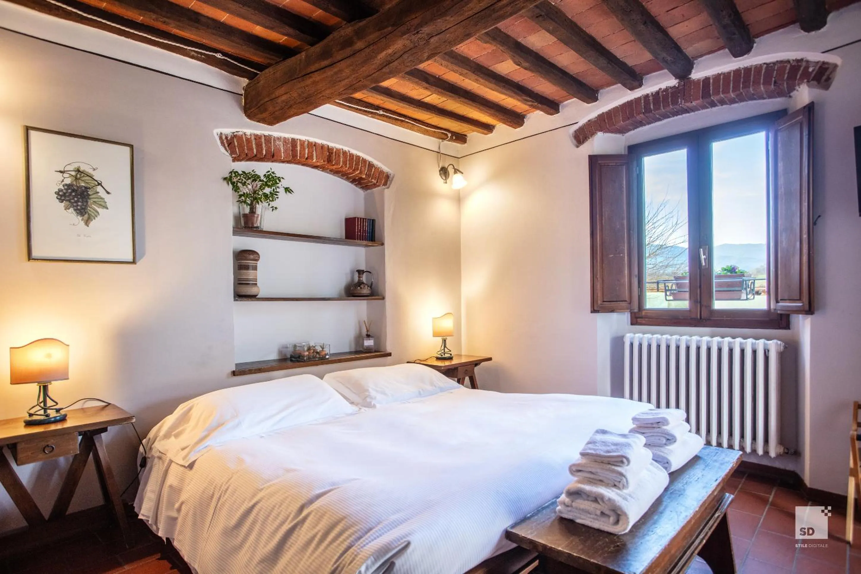 Double or Twin Room in Tenuta Il Burchio