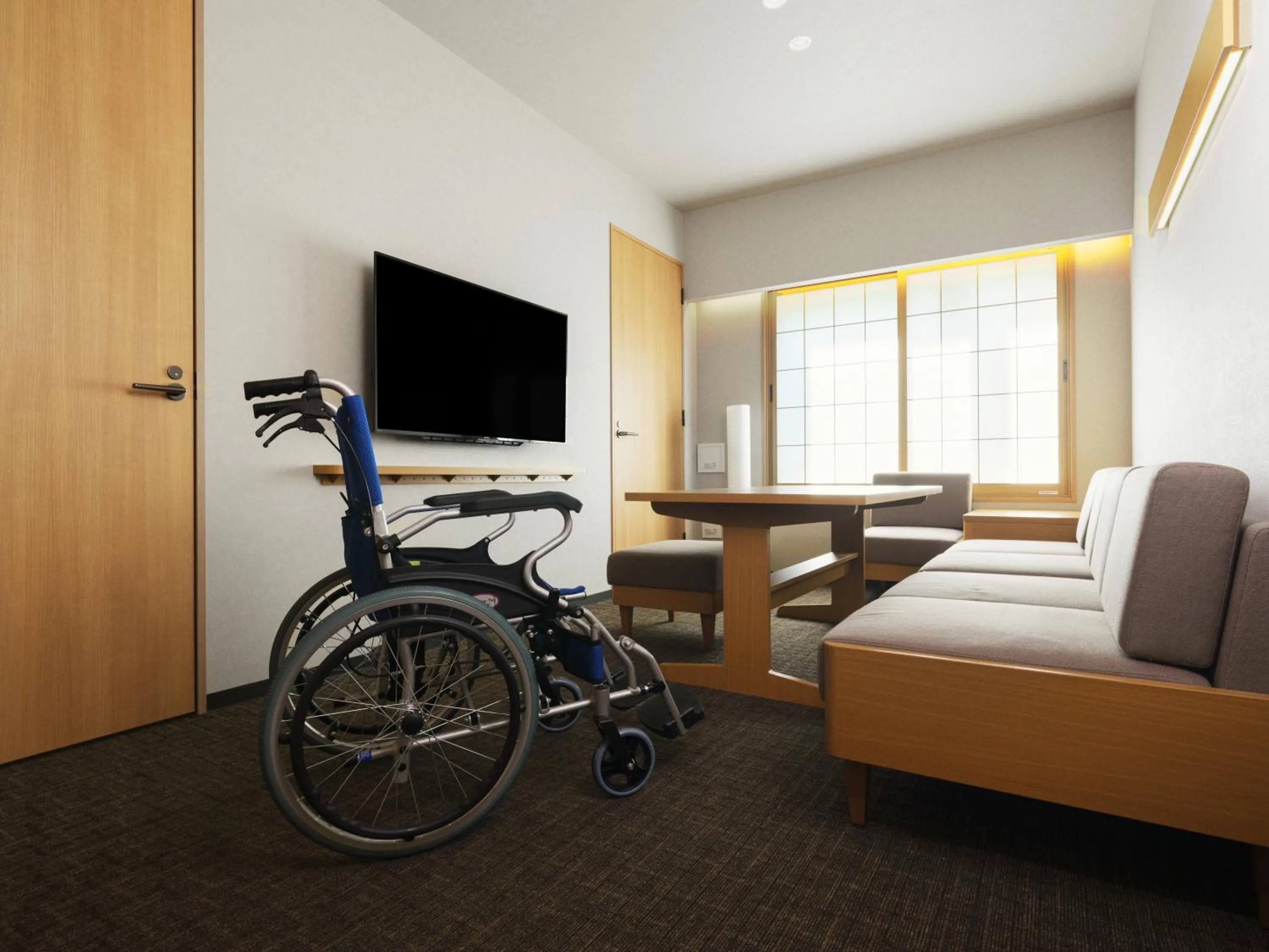 Two-Bedroom Accessible Apartment(4 Single-Beds)  in MIMARU Tokyo Station East