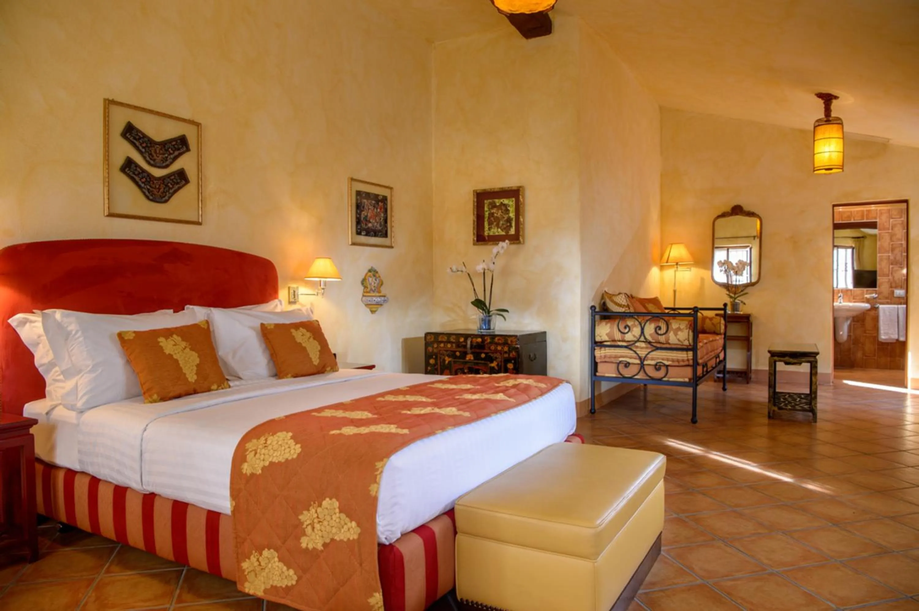 Deluxe Prestige Queen Room with View - Borgo Bagnaia in La Bagnaia Golf Resort