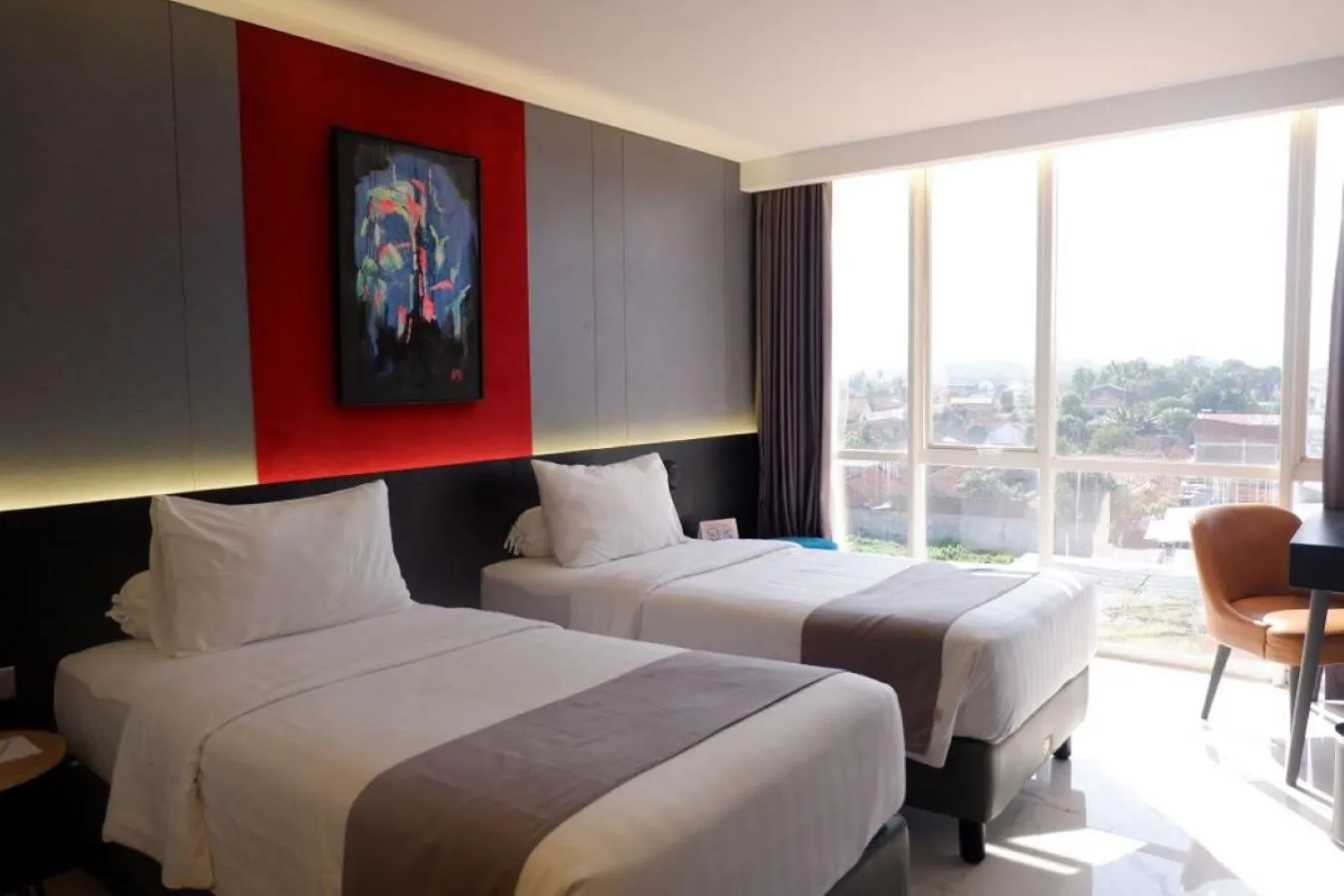 Deluxe Twin Room in Trio Azana Style Kebumen