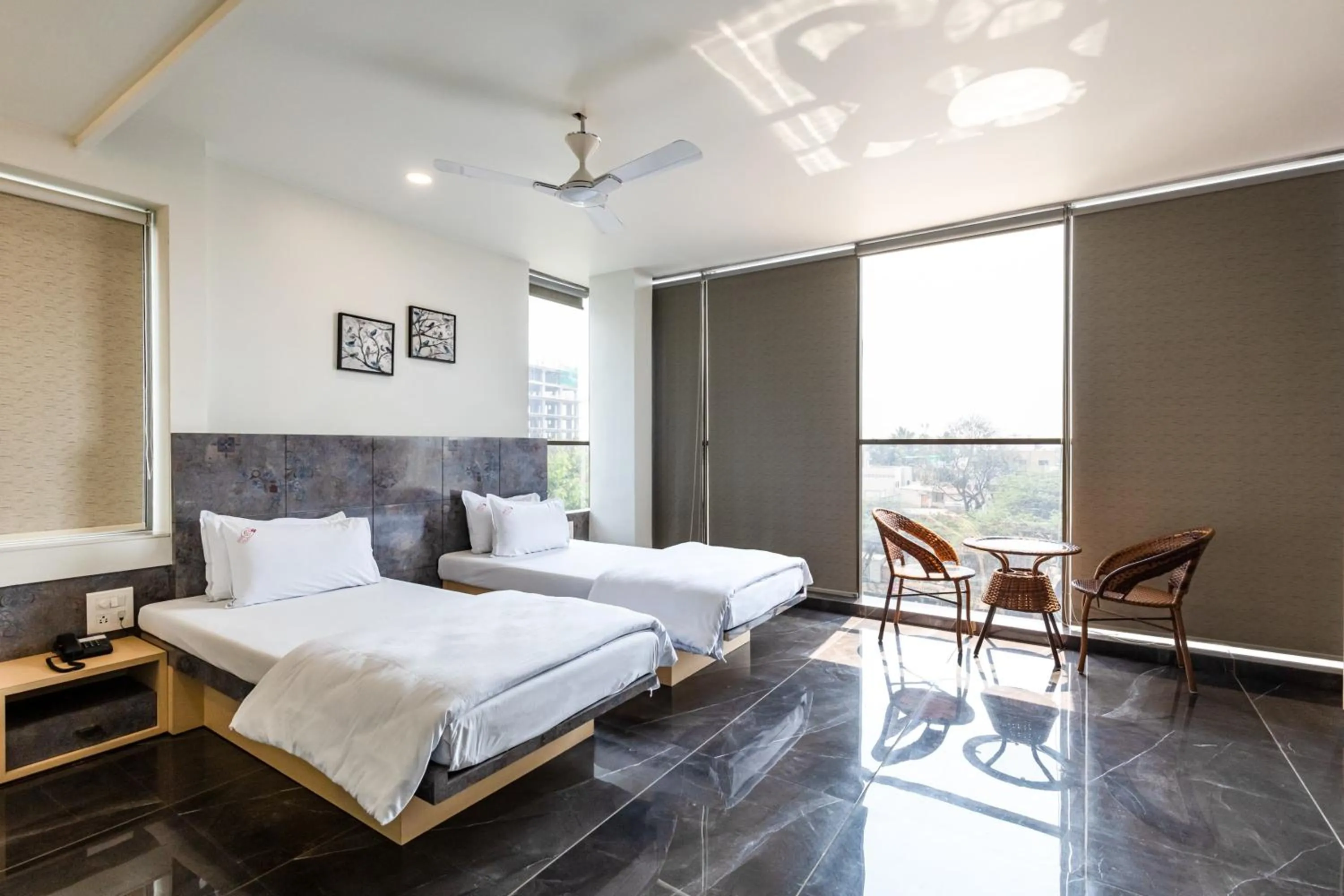 Superior Twin Room - single occupancy in Hotel O2 Sangli