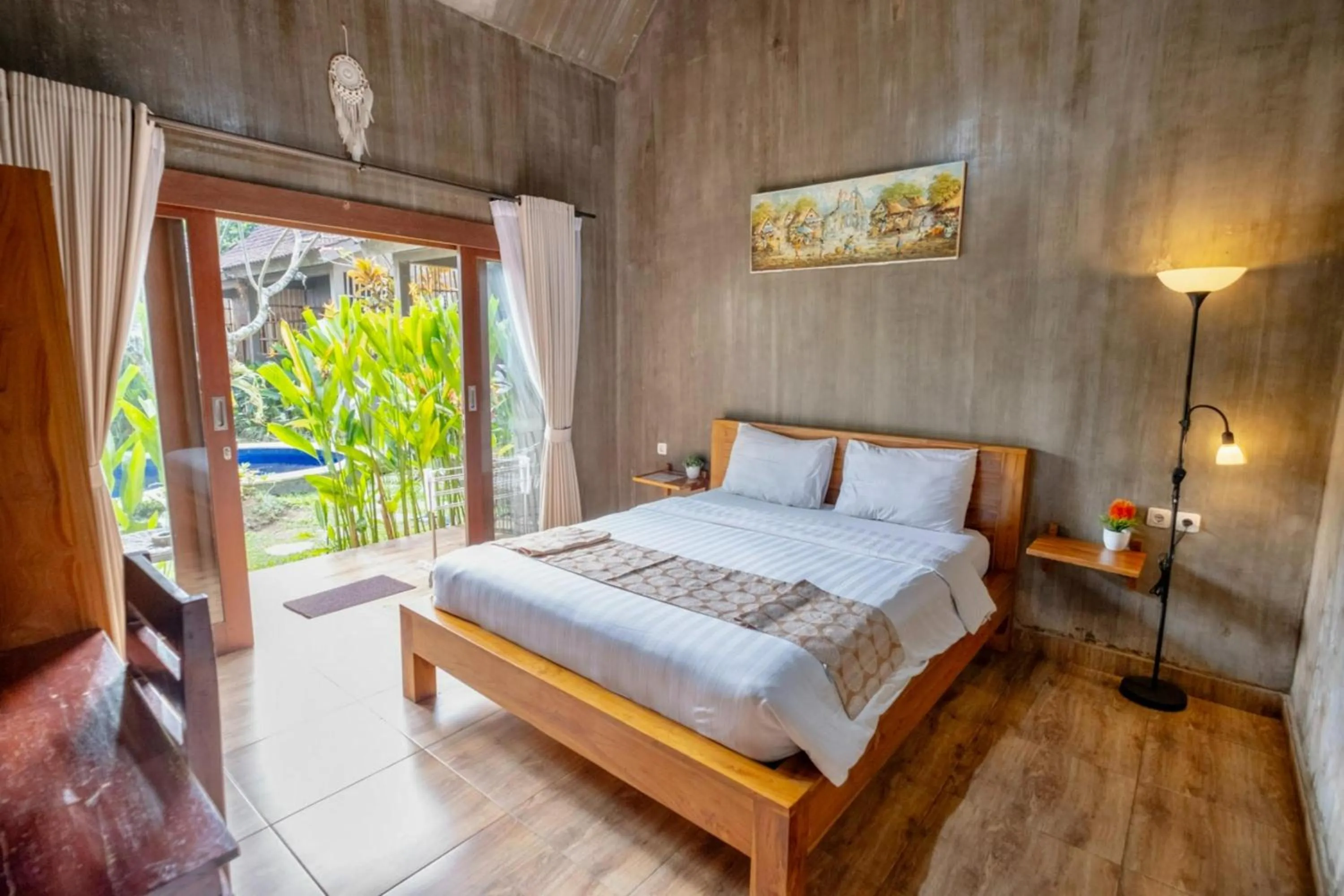 Double Room with Pool View in Elemento Homestay Badung