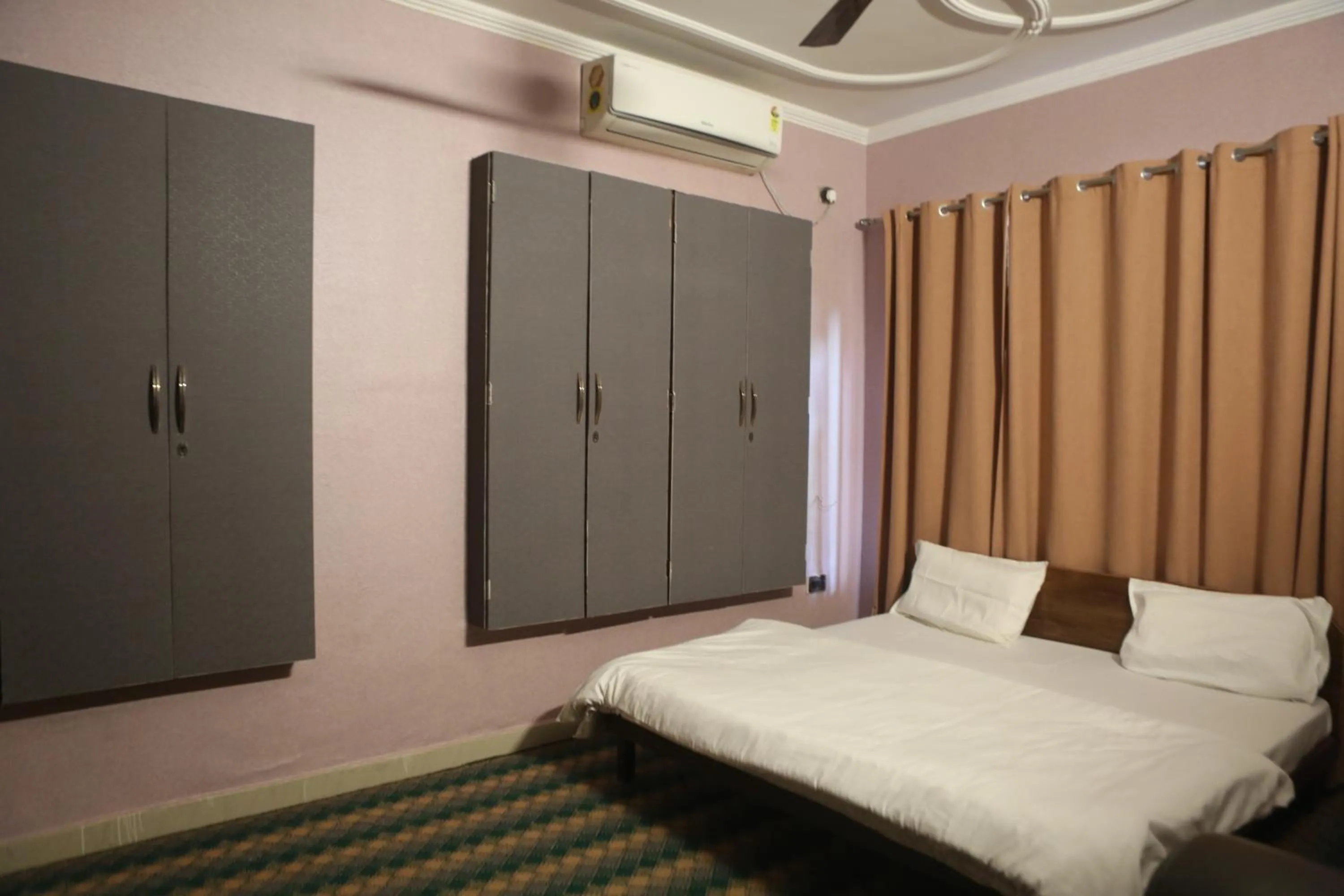 Triple Room with Lake View in Vedic Dham Ganga