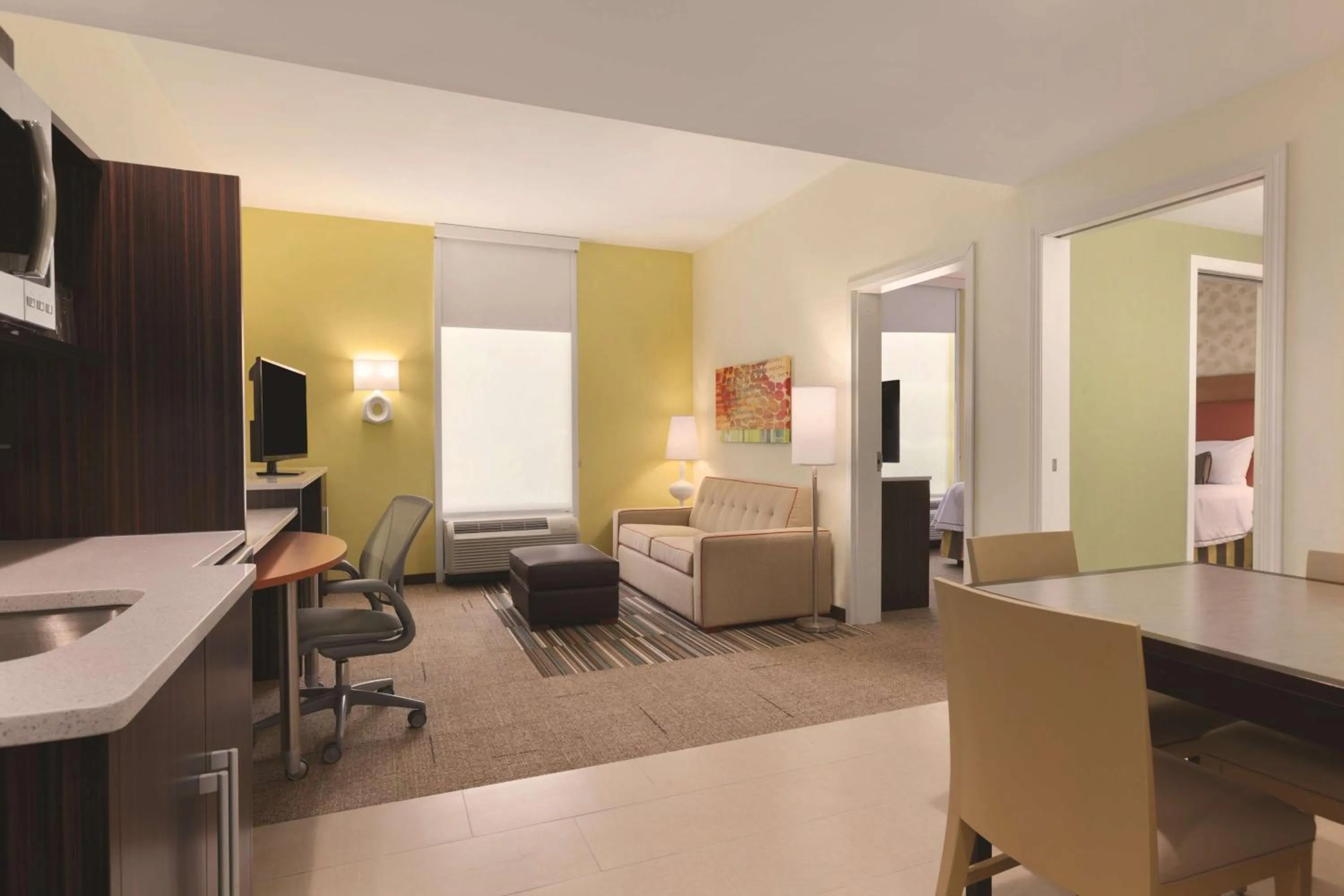One-Bedroom Queen Suite - Non-Smoking in Home2 Suites by Hilton Erie