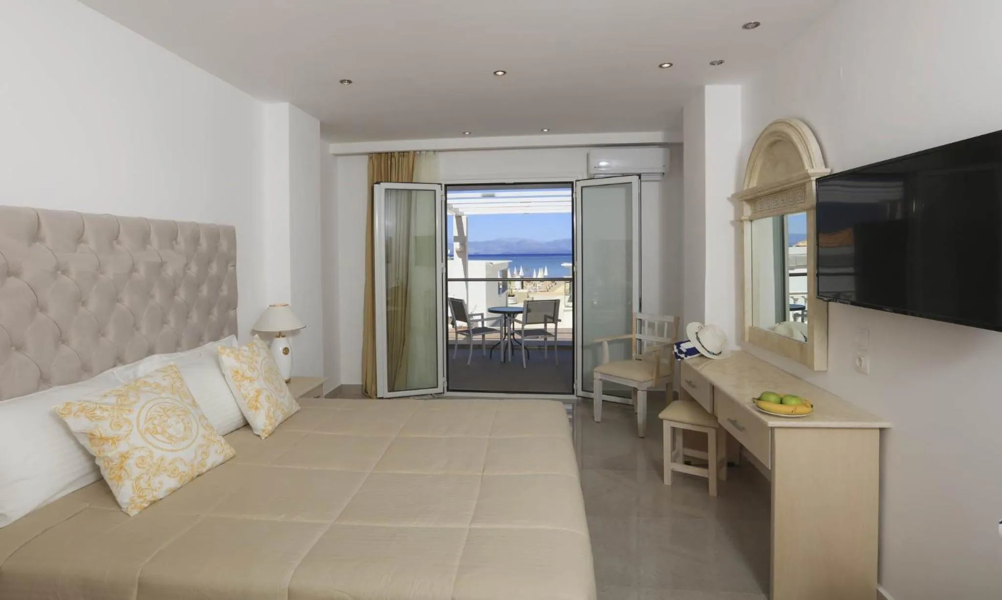 Superior Double Room with Sea View in Cavomarina Beach- Adults Only