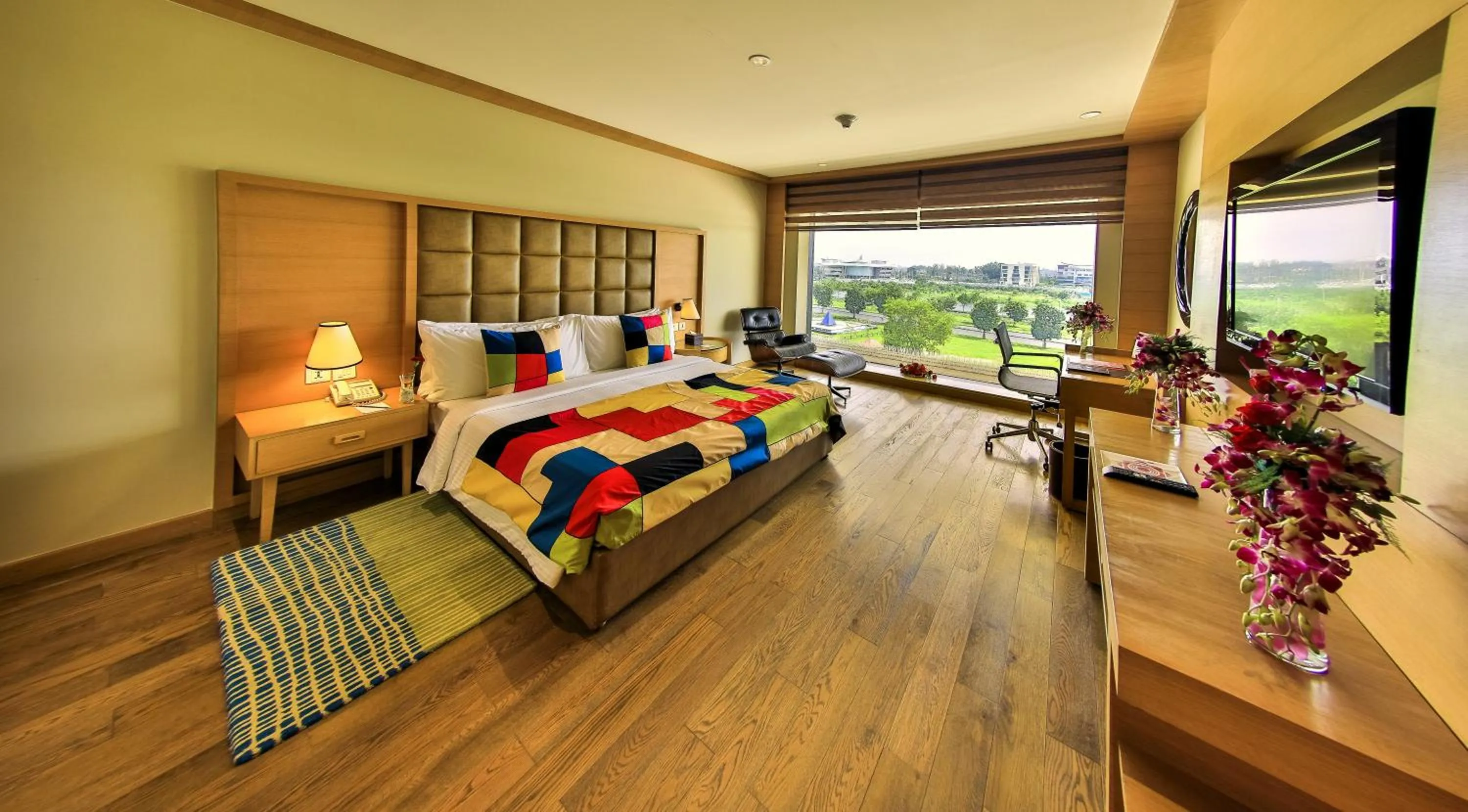 Deluxe King Room - single occupancy in The Lalit Chandigarh