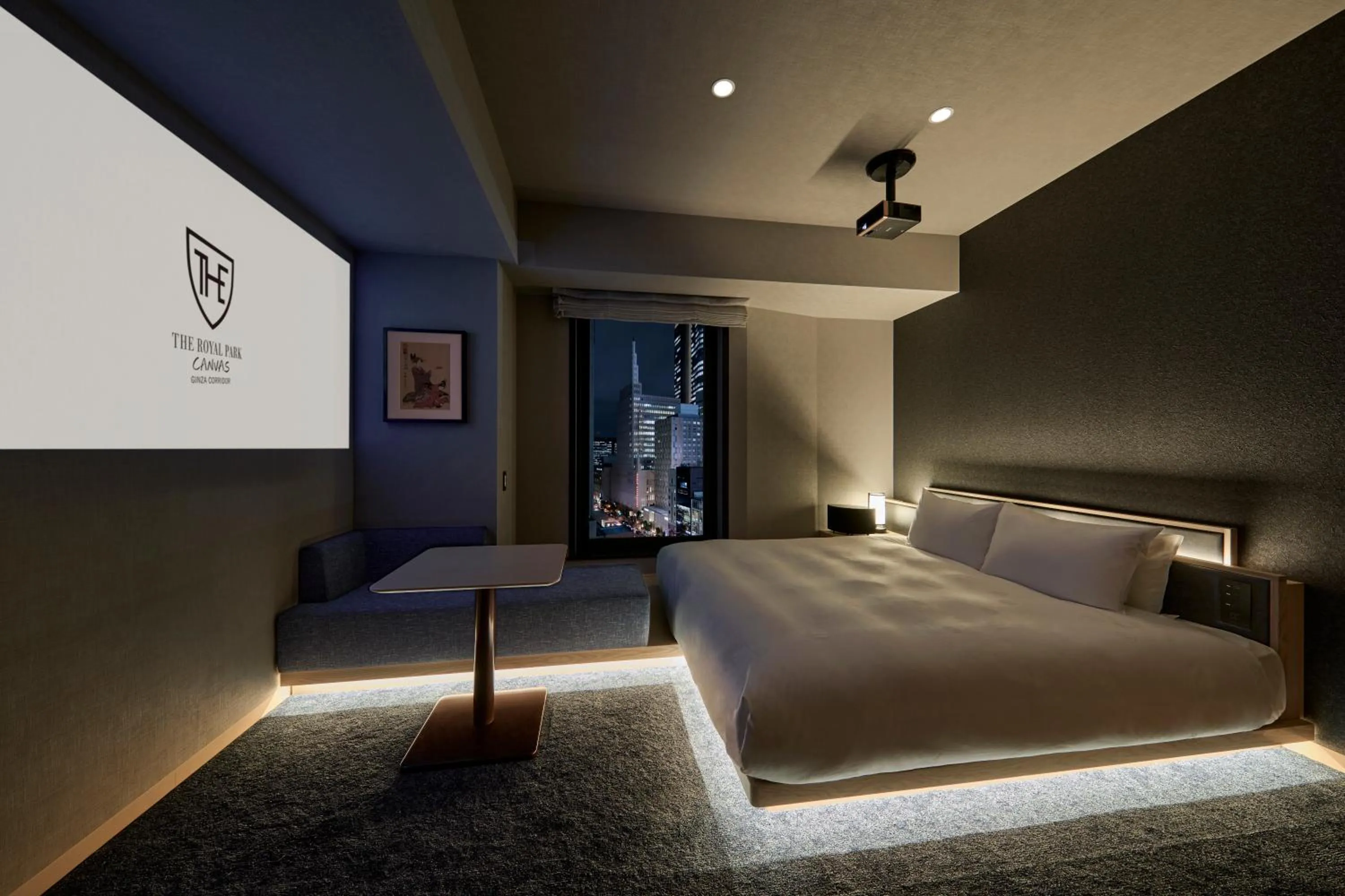 Moderate King - Omiki Rail Track Facing (8-13 Floor) in The Royal Park Canvas Ginza Corridor