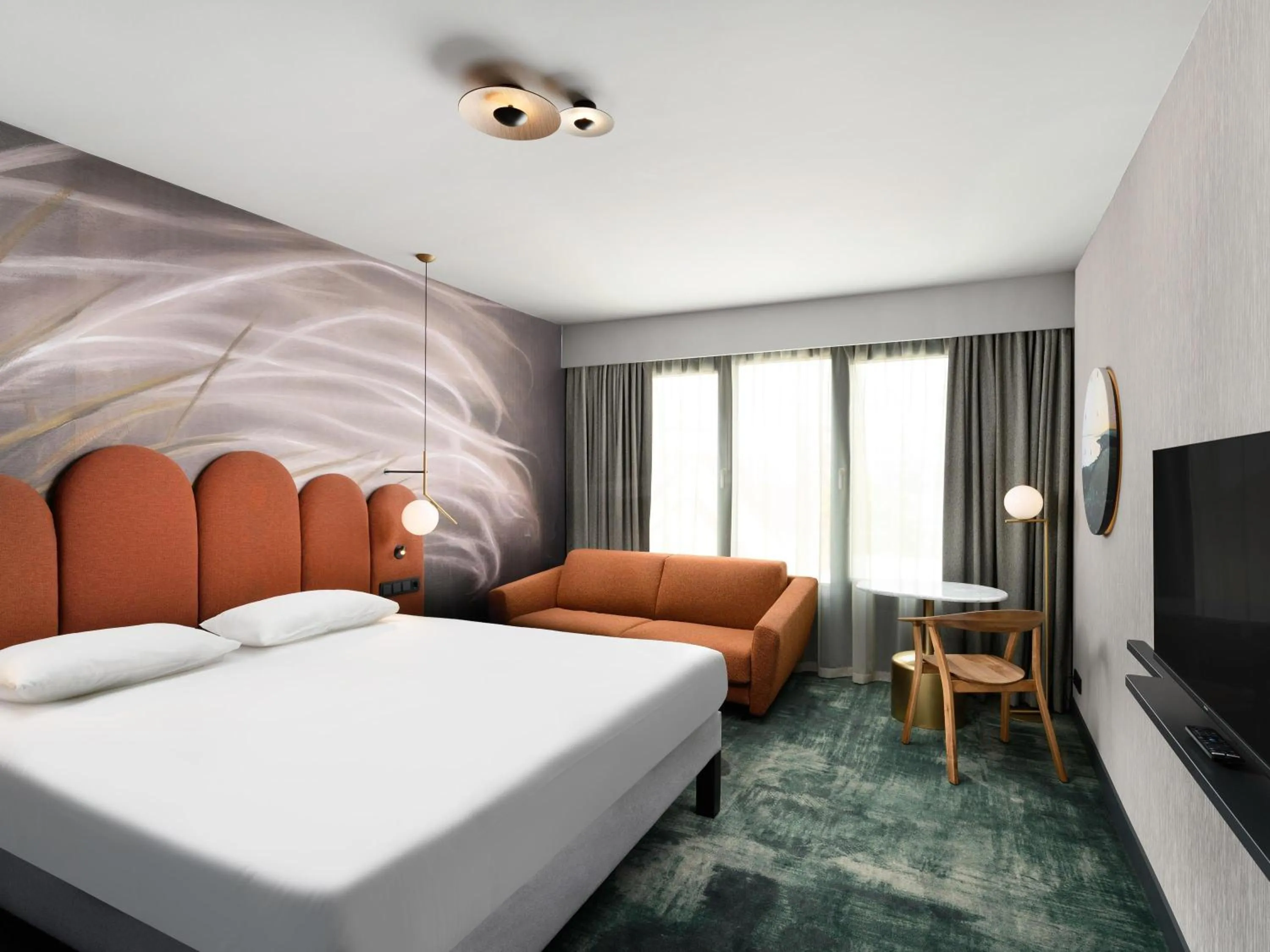 Privilege Double Room with Sofa Bed in Mercure Debrecen