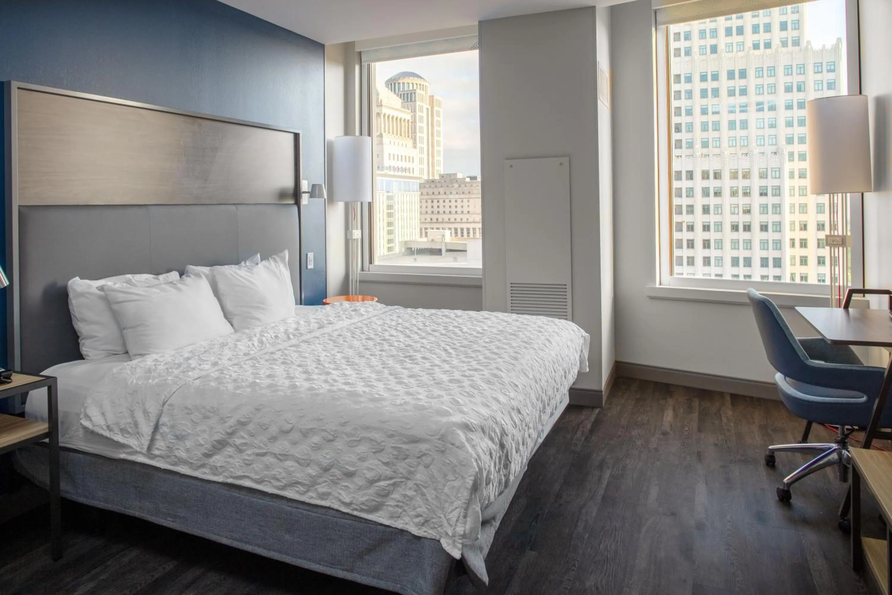 King Room with Roll-In Shower - Mobility and Hearing Access in Tru By Hilton St Louis Downtown Mo