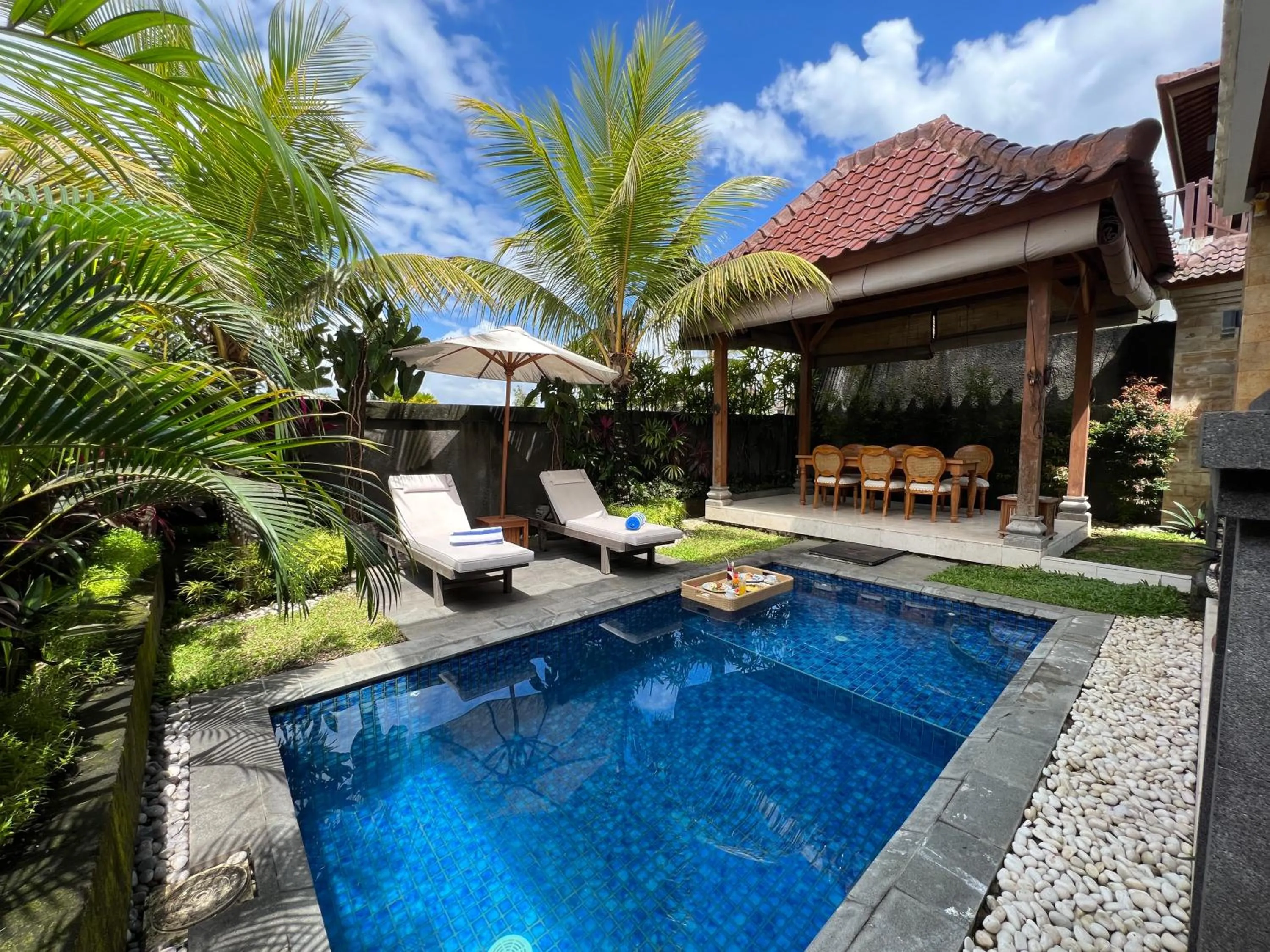 Two-Bedroom Villa with Ricefield View  in Danakha Villa Ubud