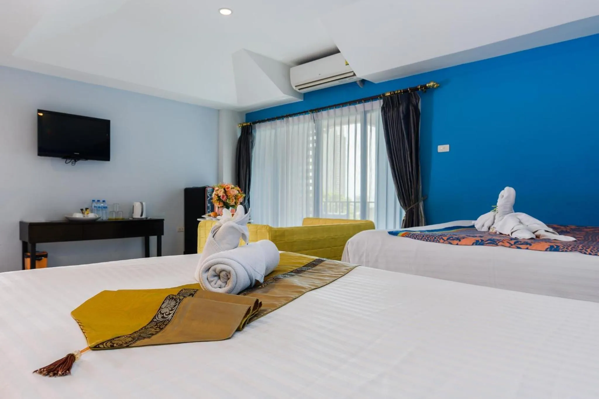 Twin Room with Pool View in Stay Resort Pattaya