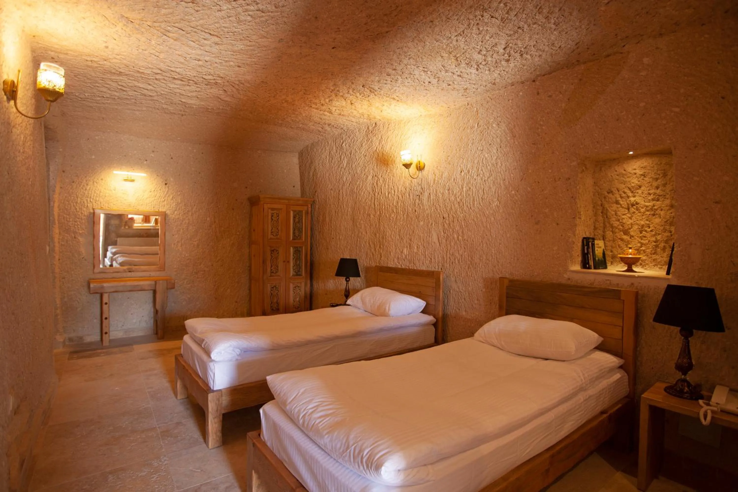 Double or Twin Room with Extra Bed in Narcissos Cave