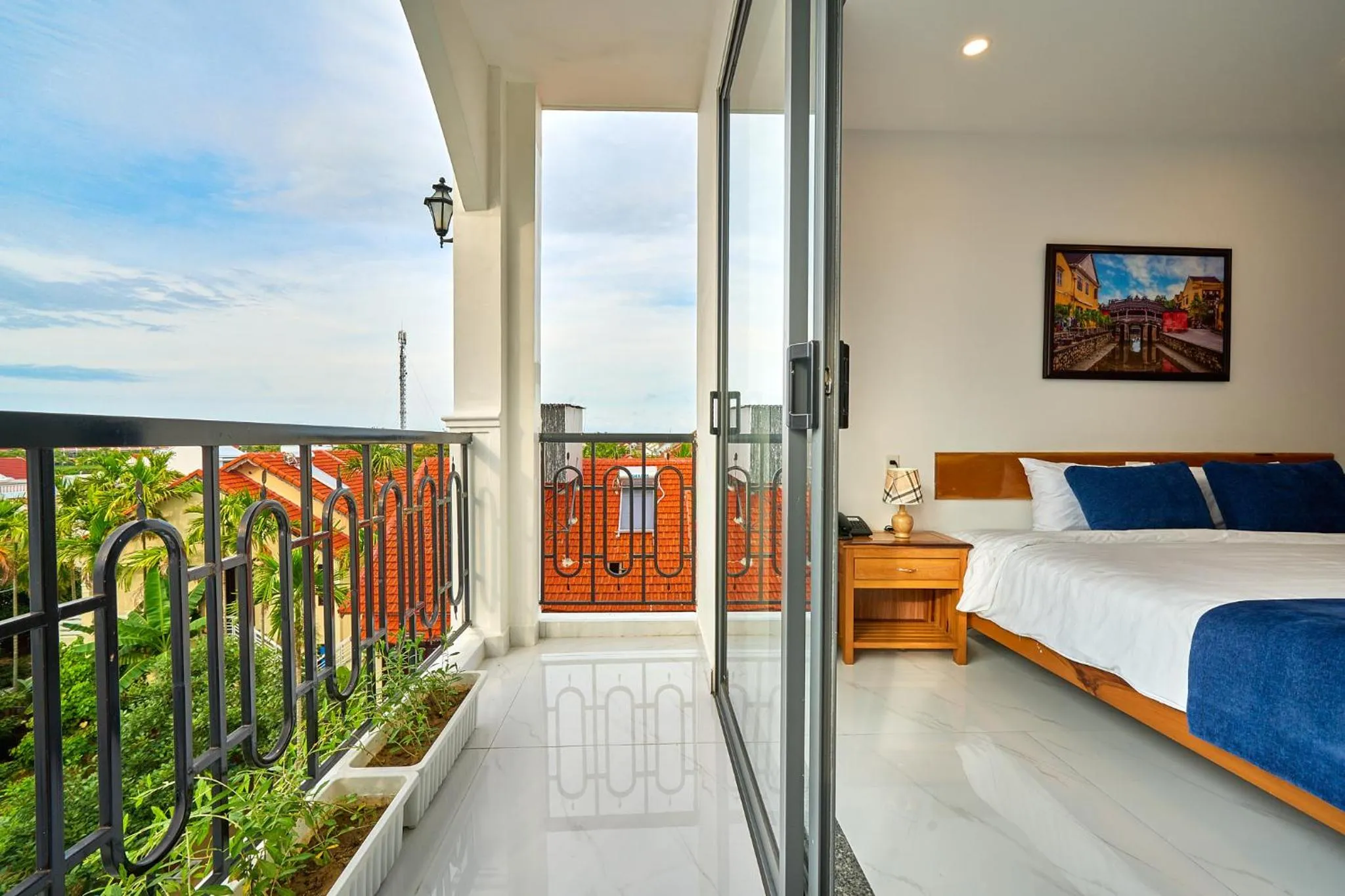 Deluxe Double or Twin Room with Garden View in Hoi An Legend Charm Boutique Hoi An Hotel