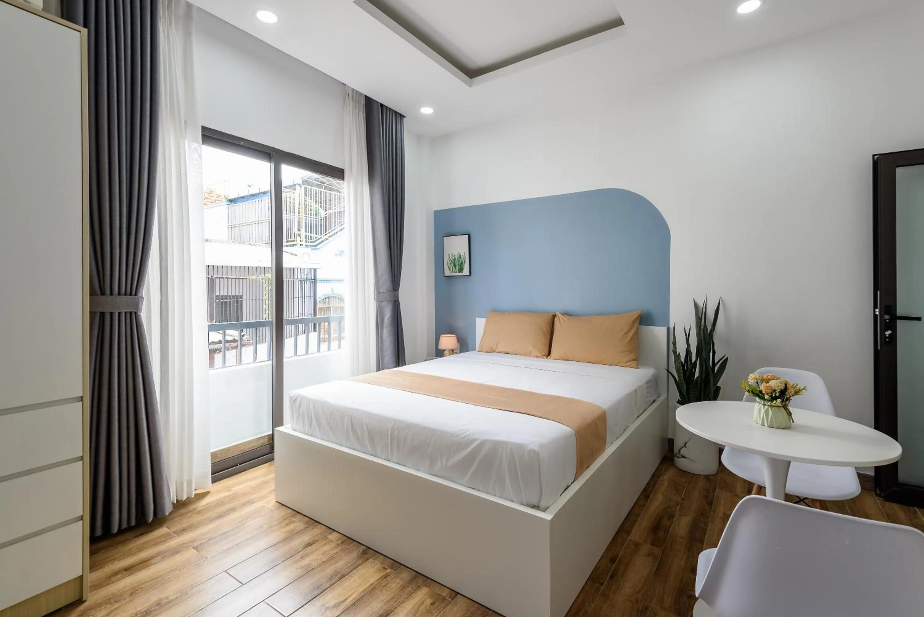 Studio with Balcony in Cozrum Homes - Summer's House