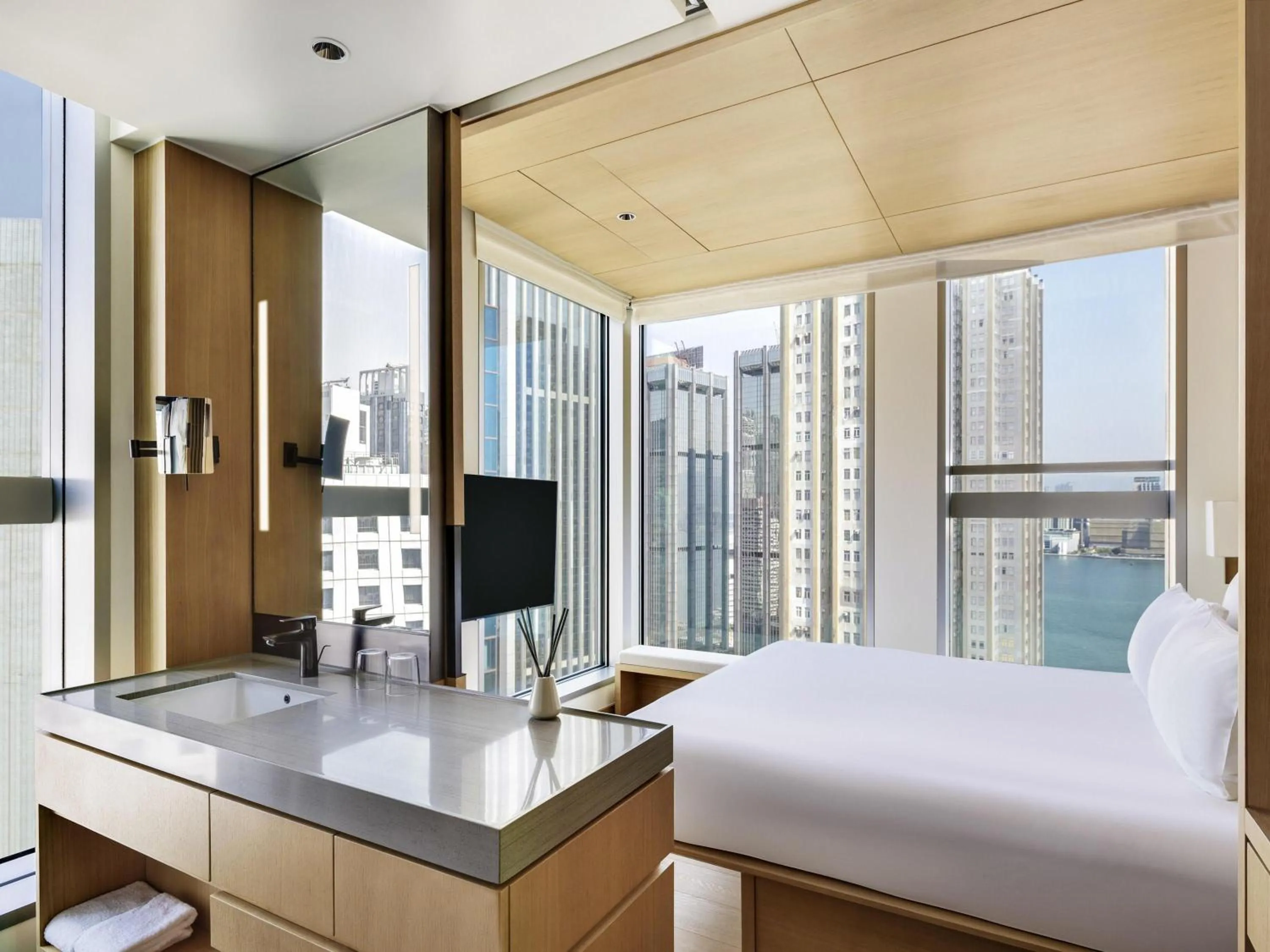 Superior King Room with Harborside in AKI Hotel Hong Kong - MGallery Collection
