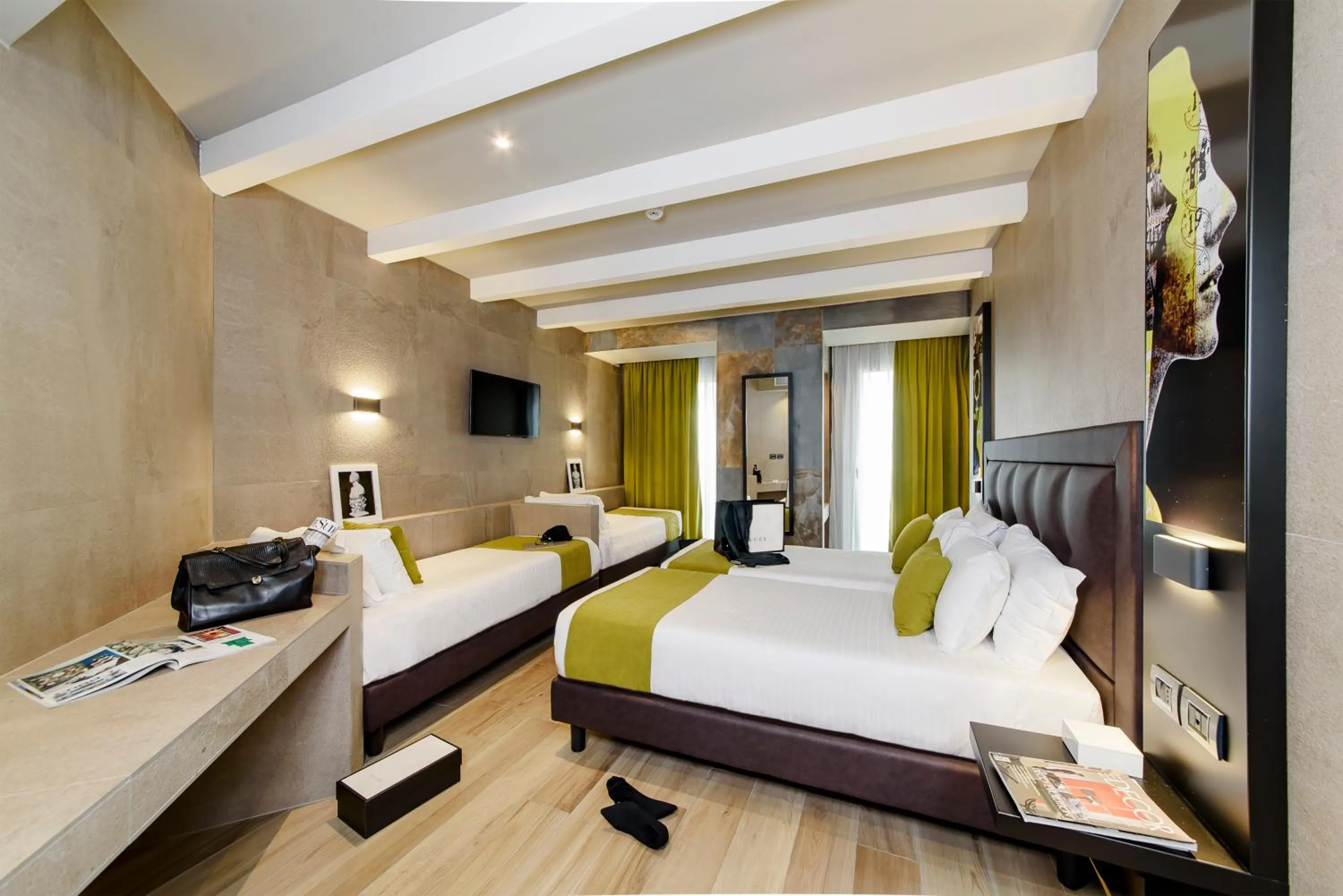 Standard Quadruple Room in Just Hotel Milano