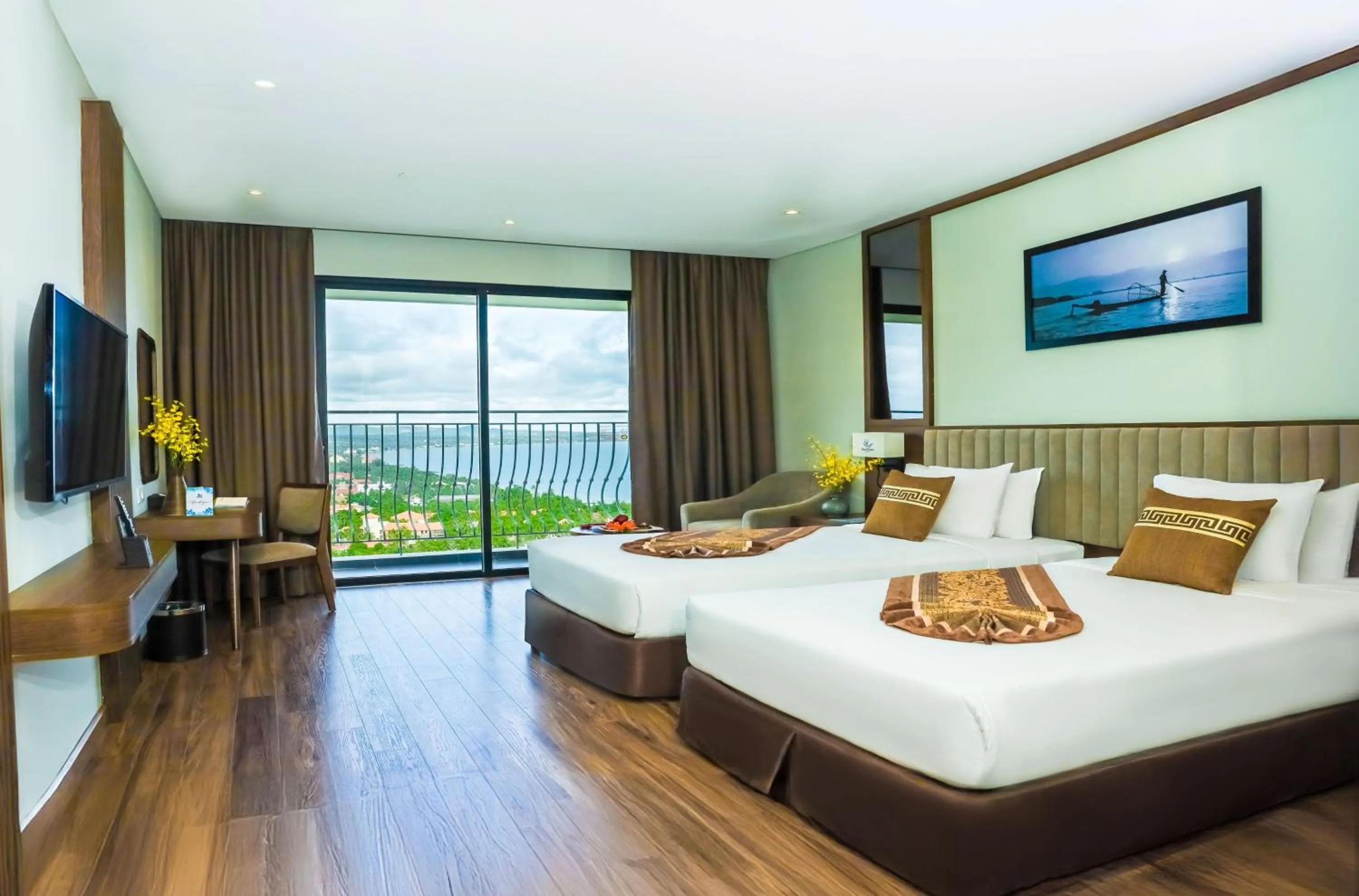 Deluxe Family Connecting Room in Vipol Mui Ne Hotel & Spa