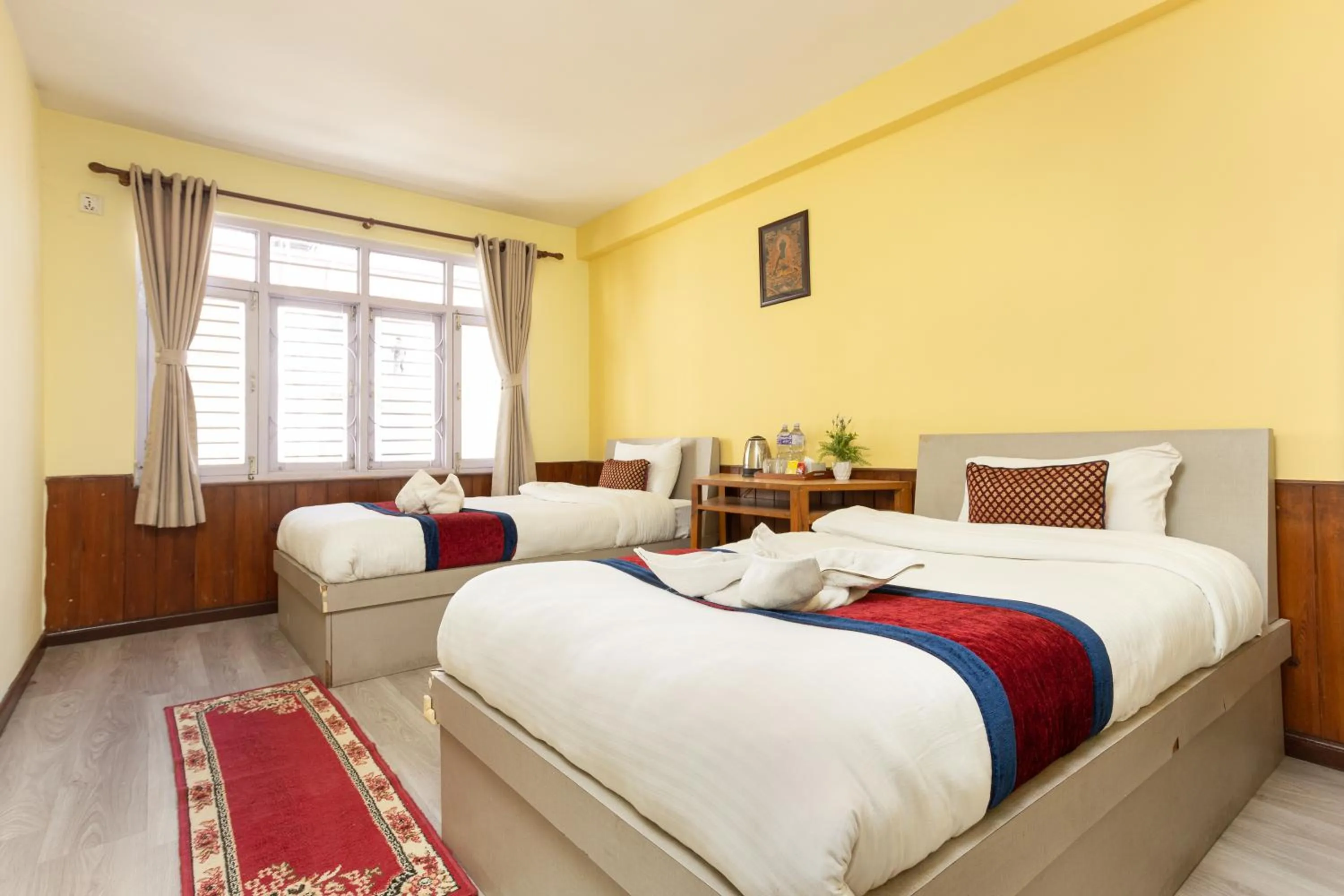 Twin Room with Shared Bathroom - single occupancy in Thamel Hotel & Spa