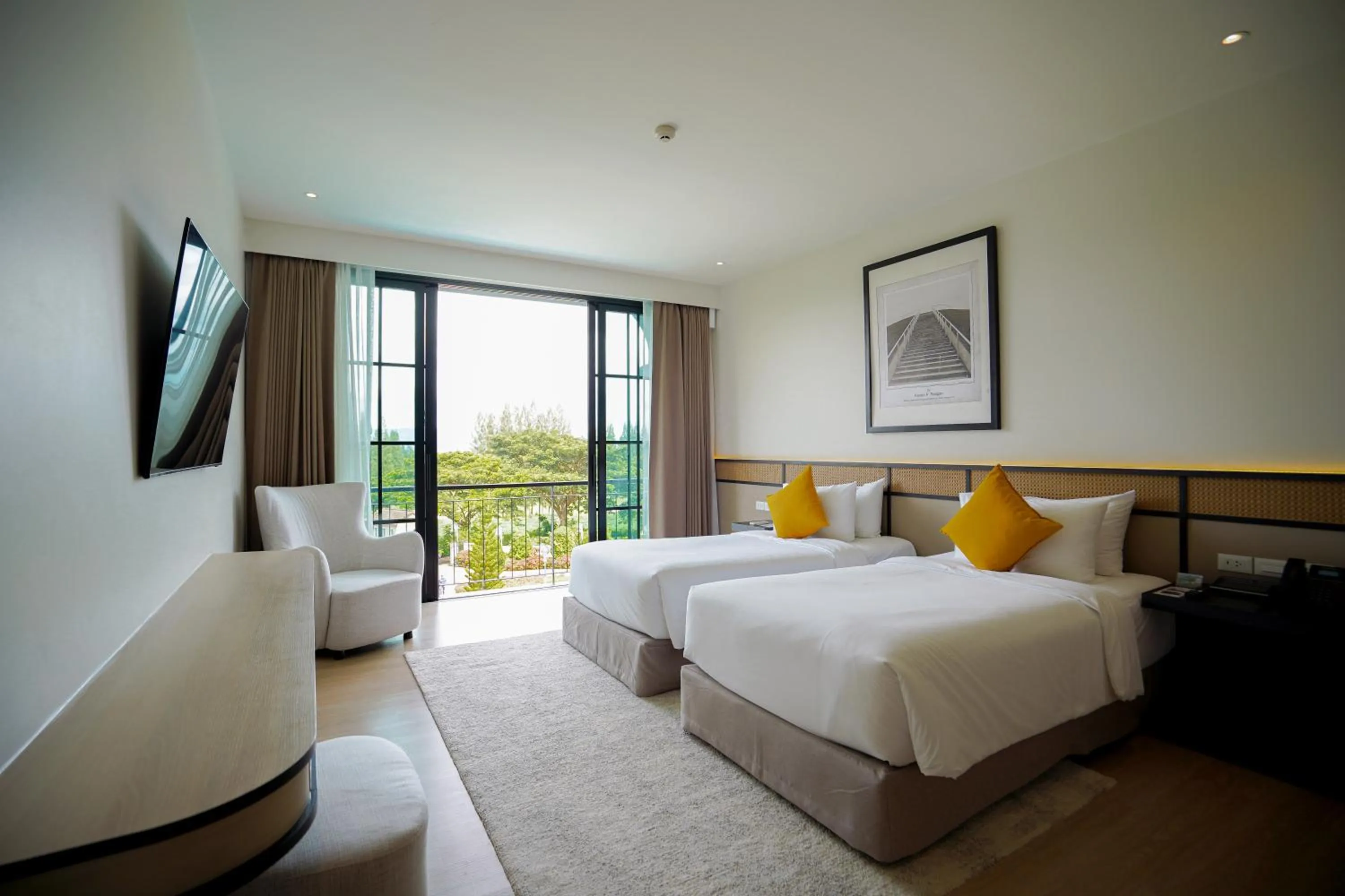 Deluxe Twin Room in Estella Khao Yai