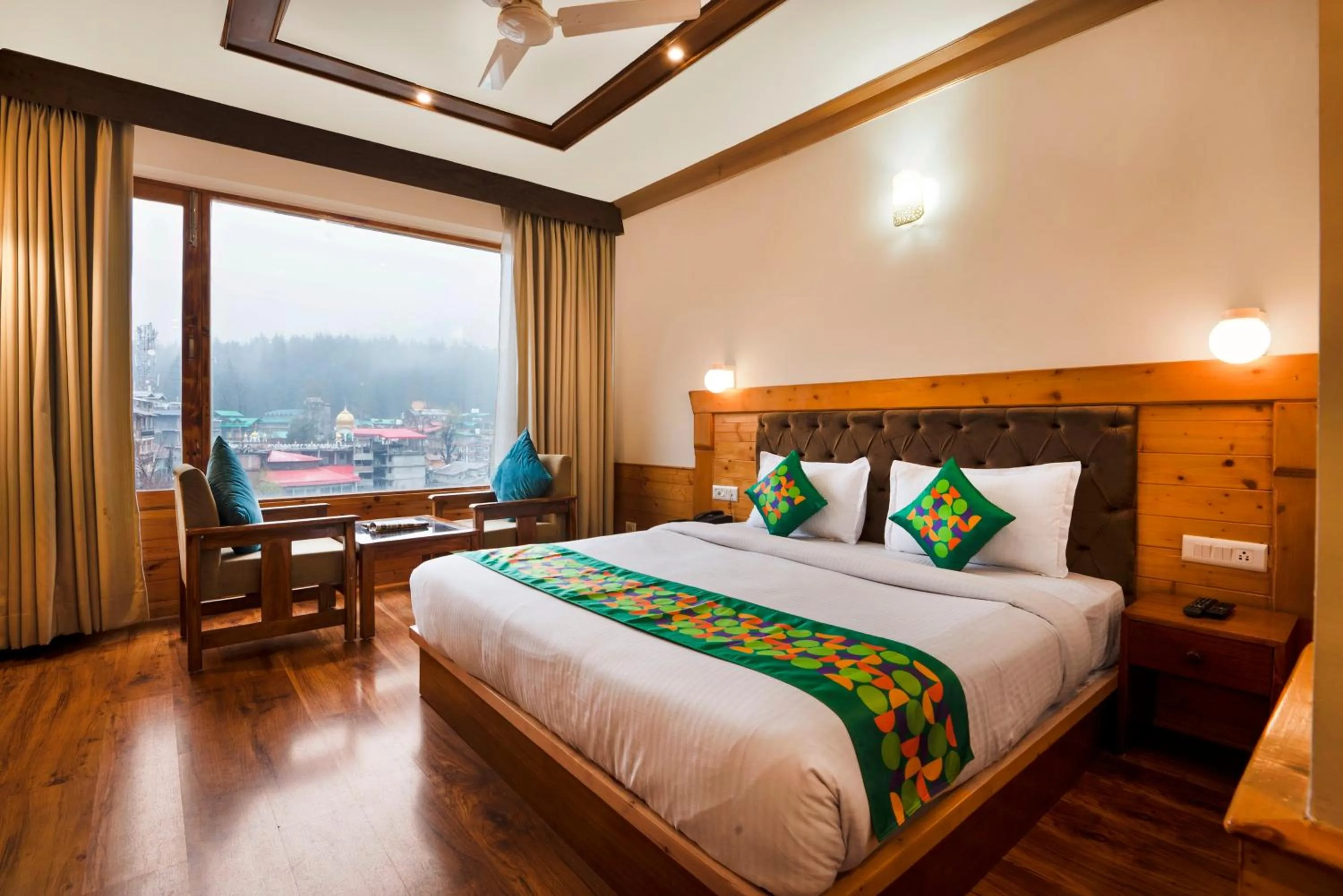 Standard Room With Mountain View in Treebo Premium Sattva With Mountain View