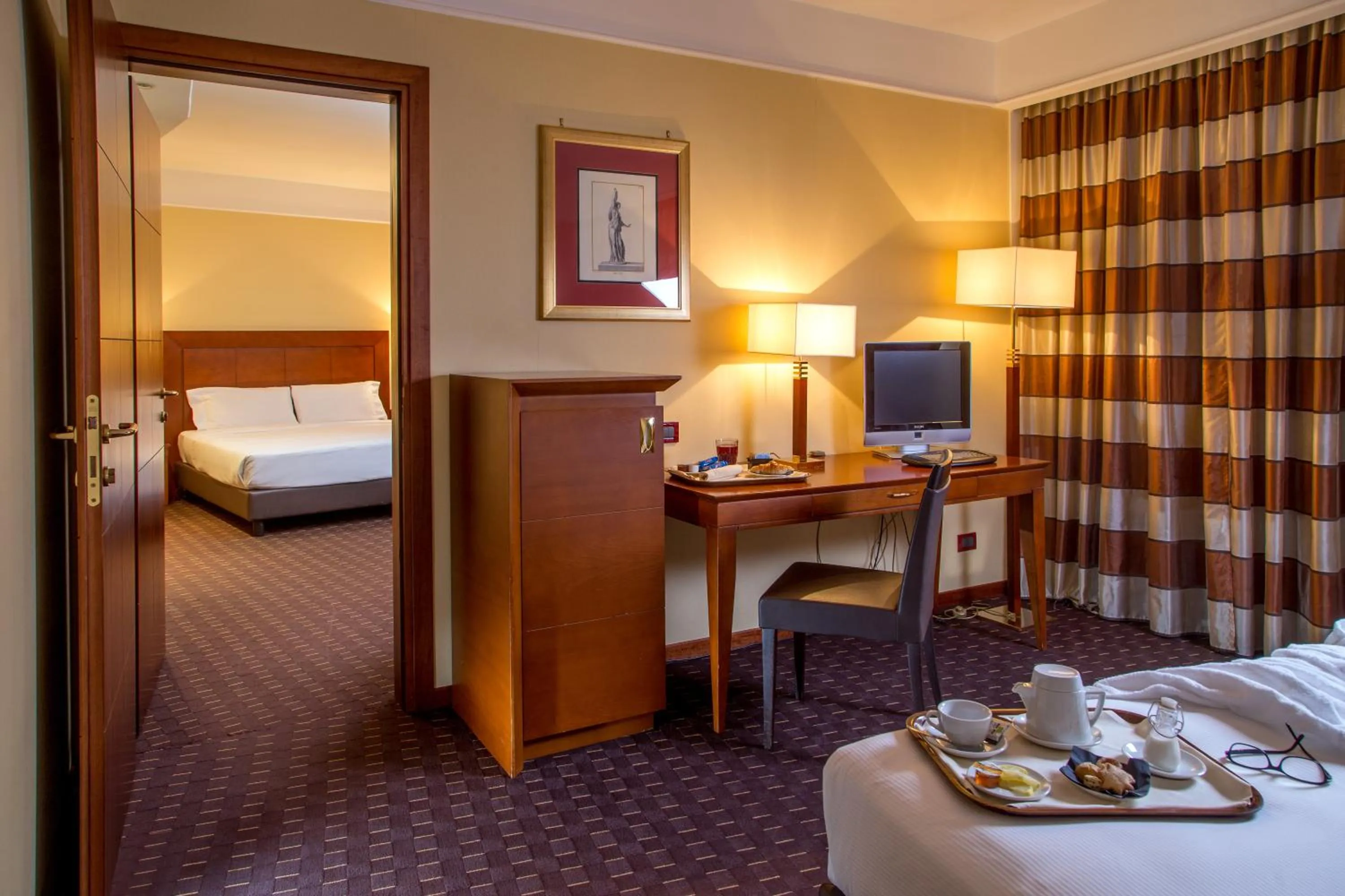 Two Connecting Rooms in Hotel Capannelle Roma