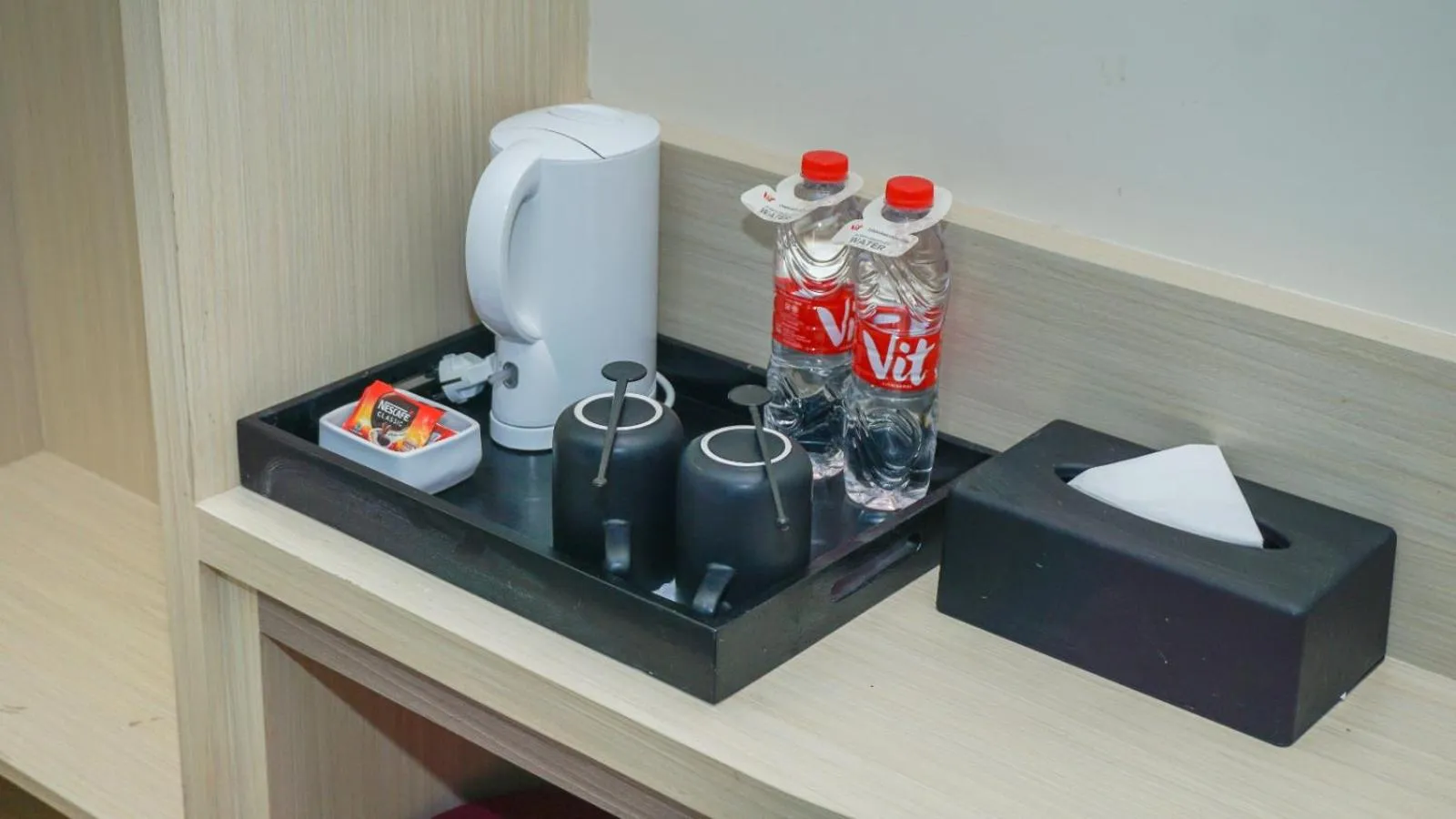 Deluxe Twin Room in Kesuma Front One Boutique Palembang