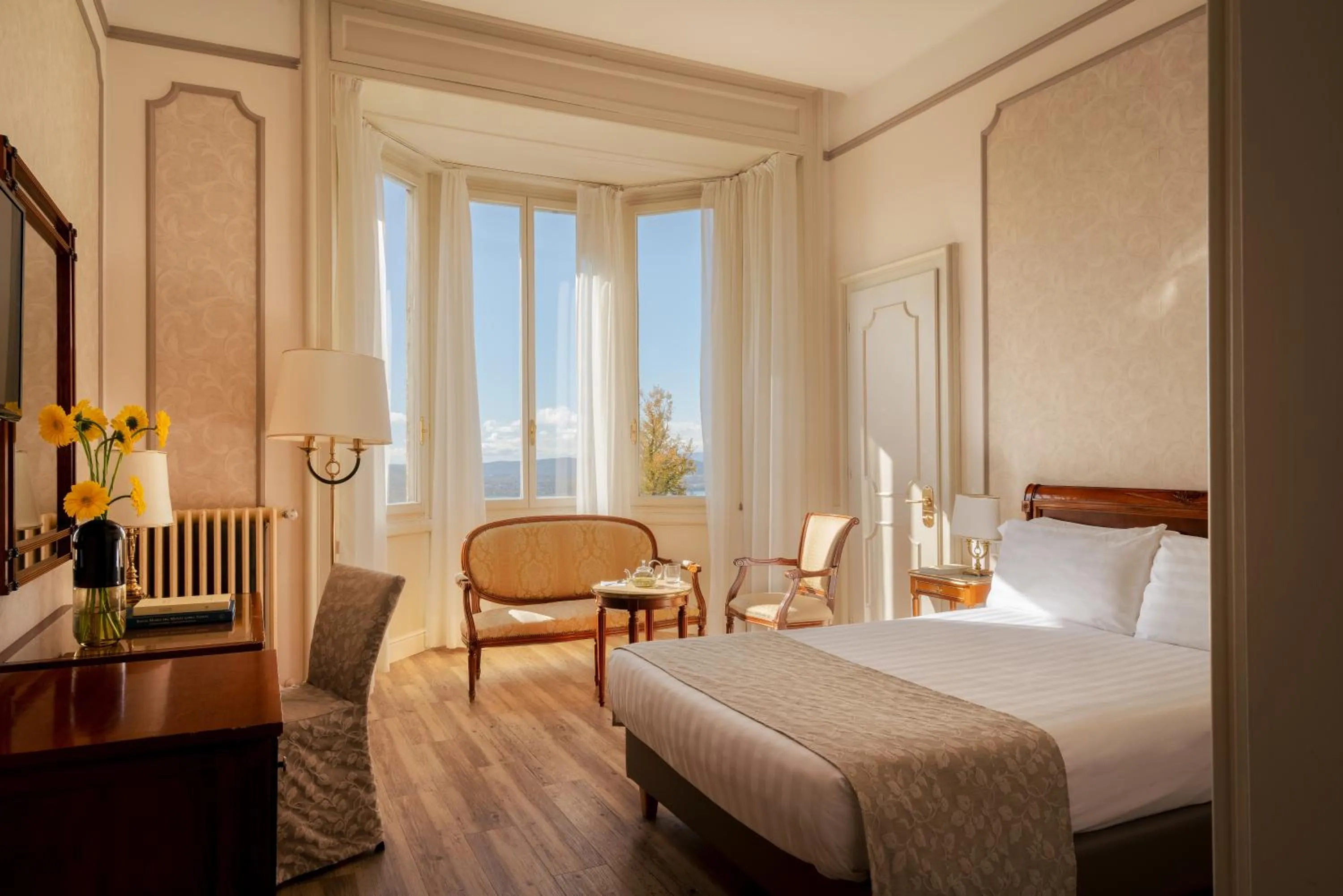 Deluxe Double Room in Palace Grand Hotel Varese
