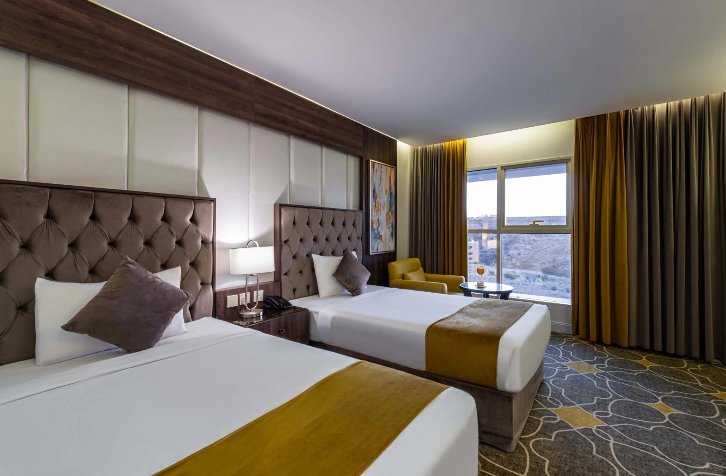 Deluxe Twin Room in Abha Gardn Millennium Hotel