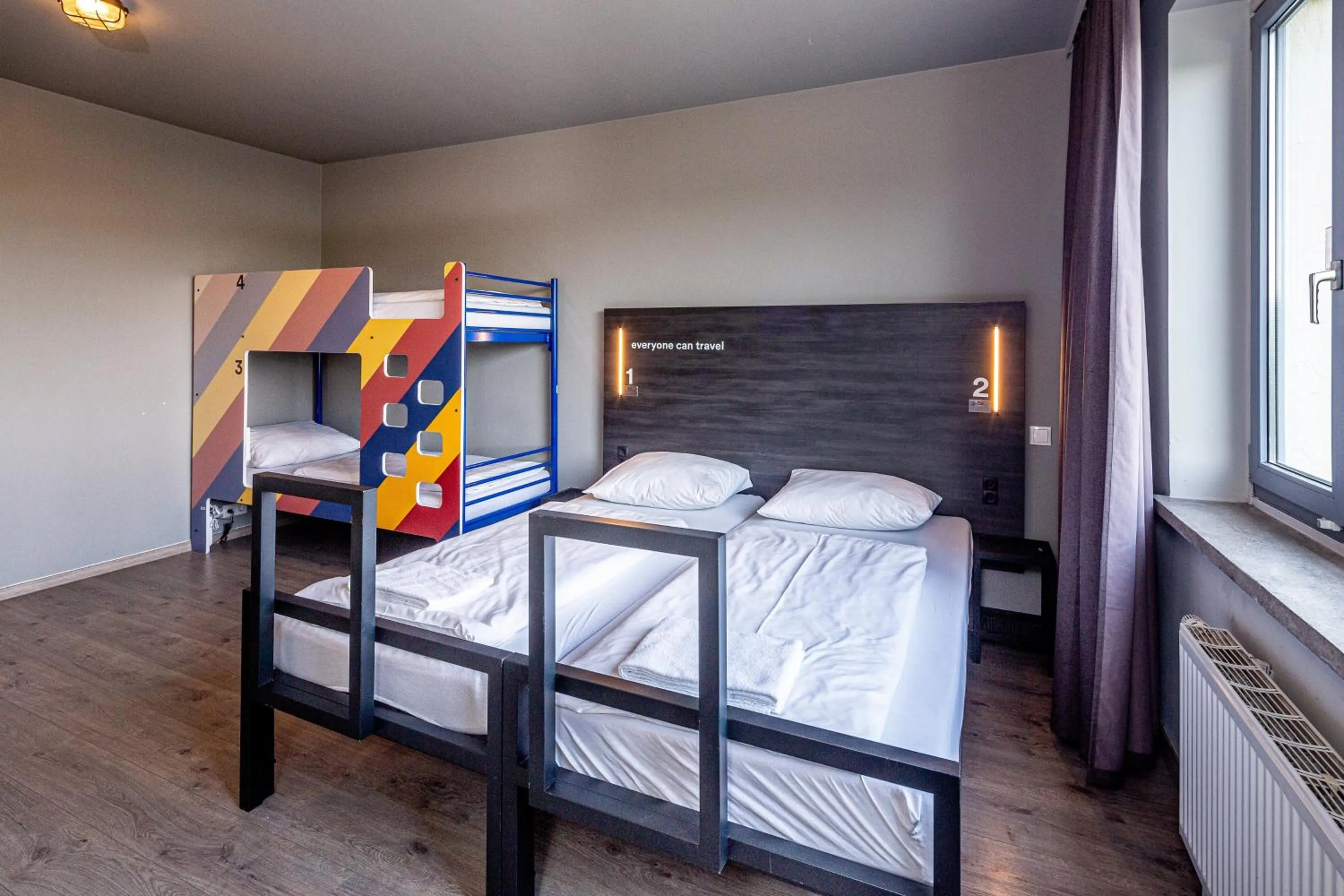 Quadruple Room in a&o Weimar