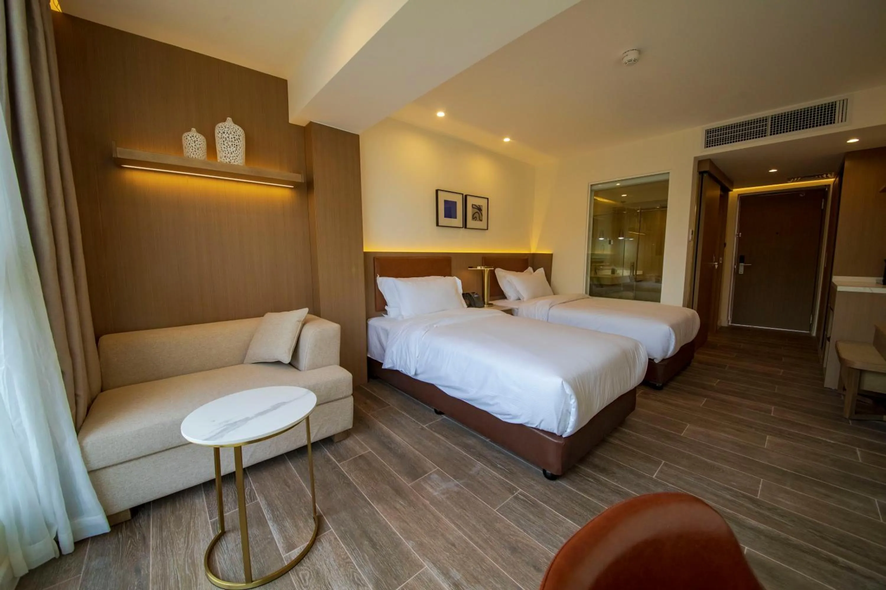 Deluxe Twin Room in Luxotel Aqaba Beach Resort & Spa Only 15 years plus