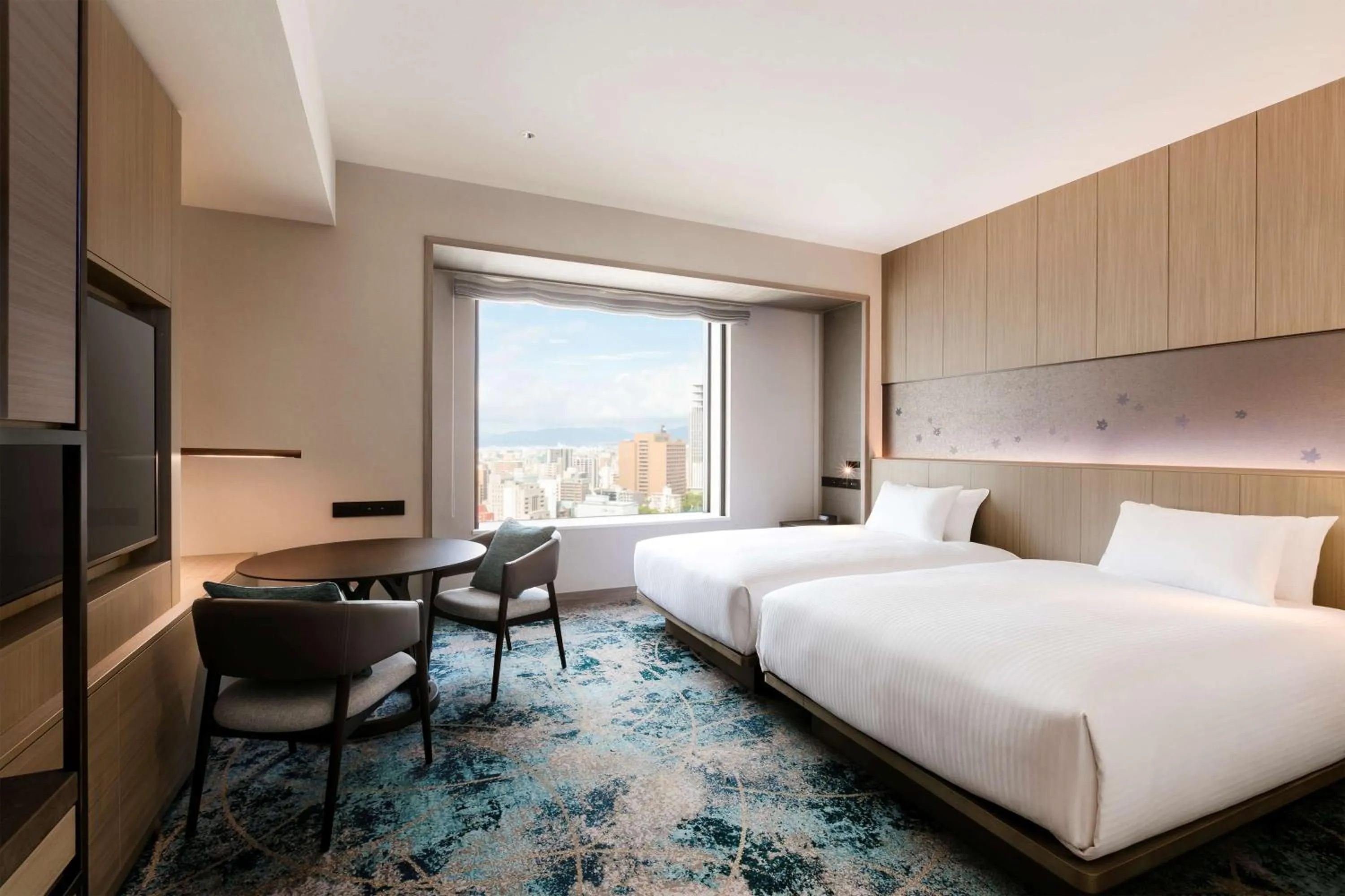 Deluxe Twin Room in Hilton Hiroshima