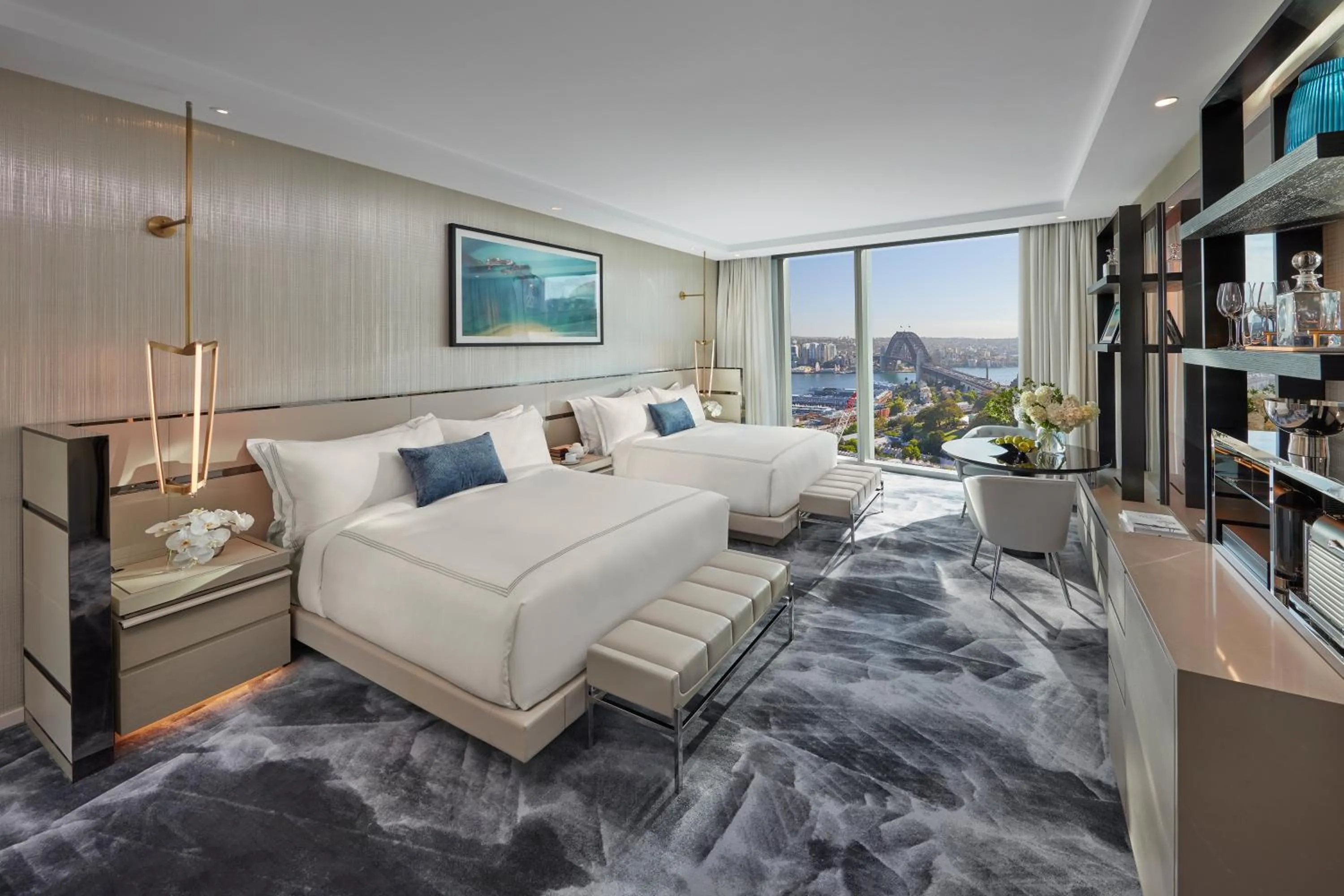 Harbor Bridge Twin in Crown Towers Sydney