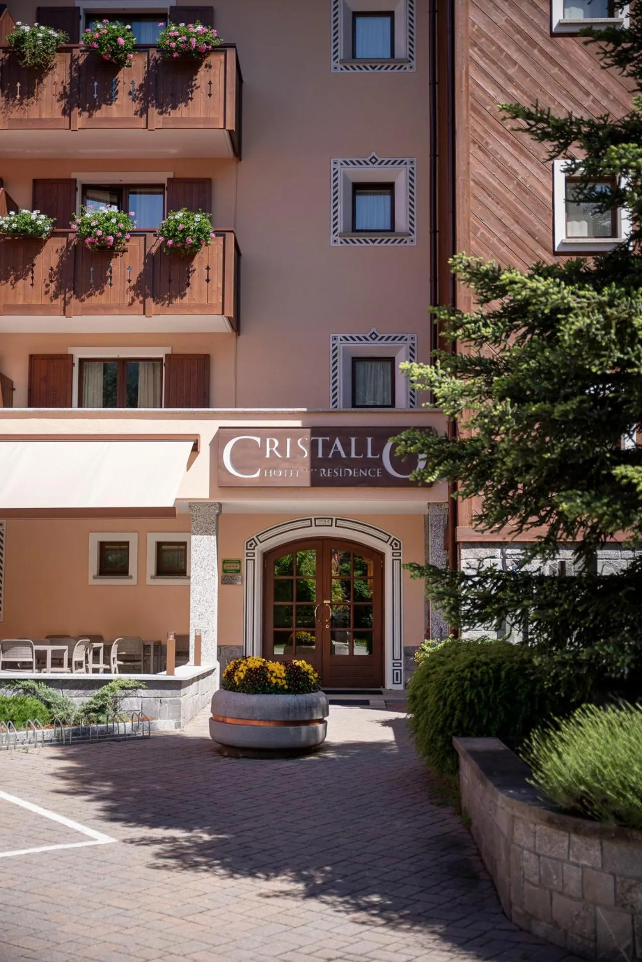 Property building in Hotel Cristallo
