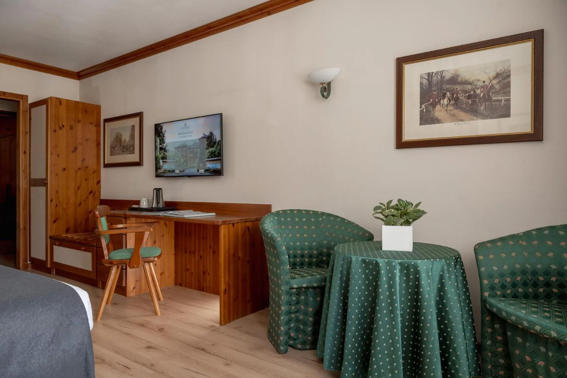 Bedroom in Hotel Cristallo