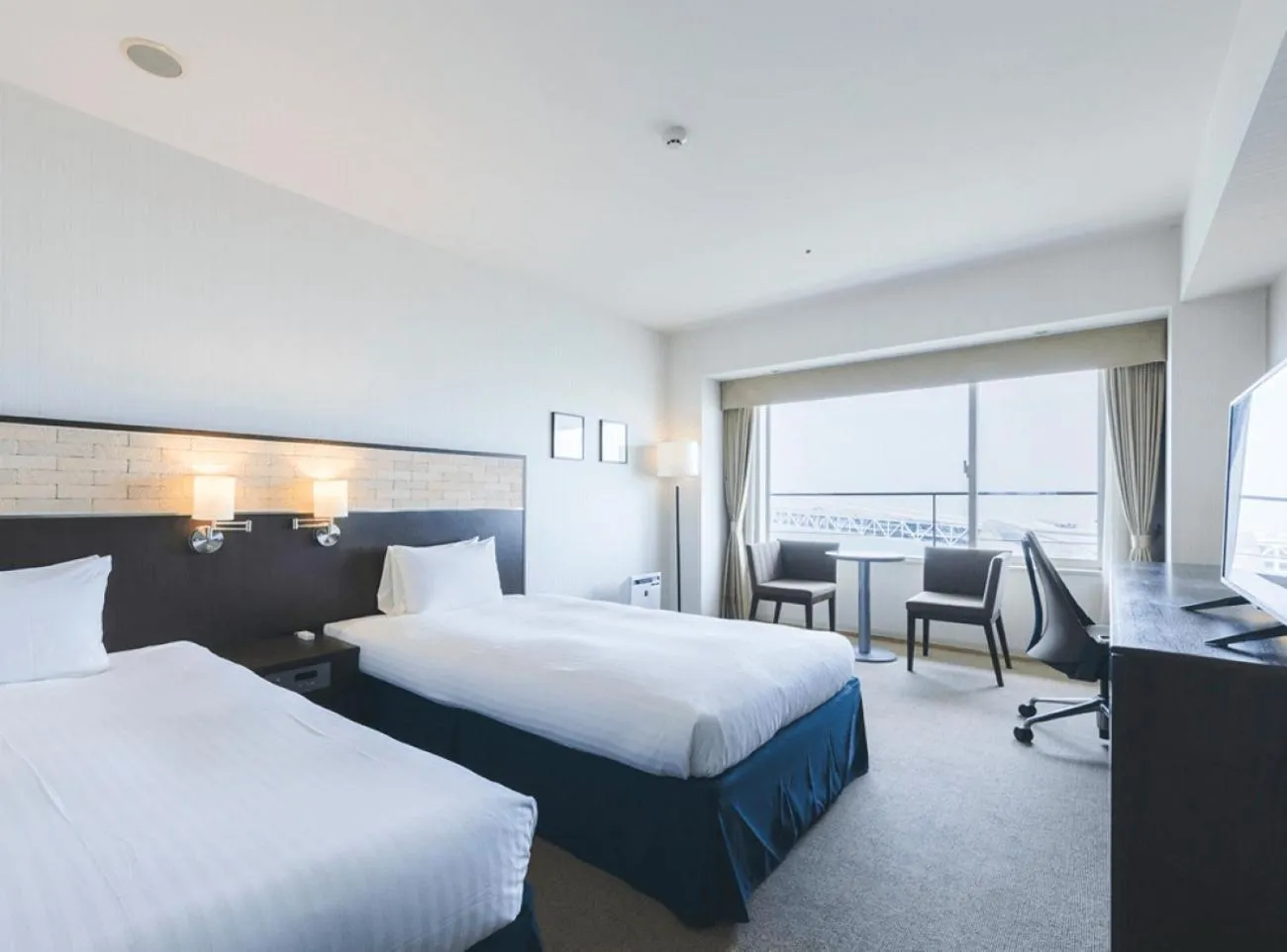 Standard Triple Room with Sea View - Main Building in Seaside Hotel Maiko Villa Kobe