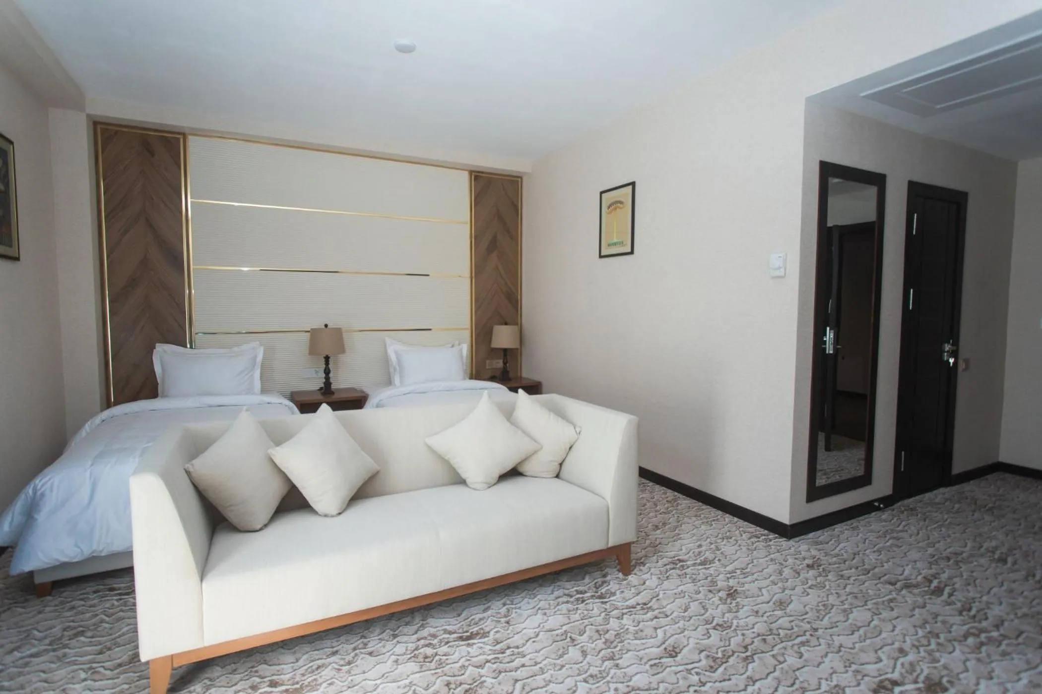 Twin Room with Mountain View in ARCHAZOR Mountain Resort