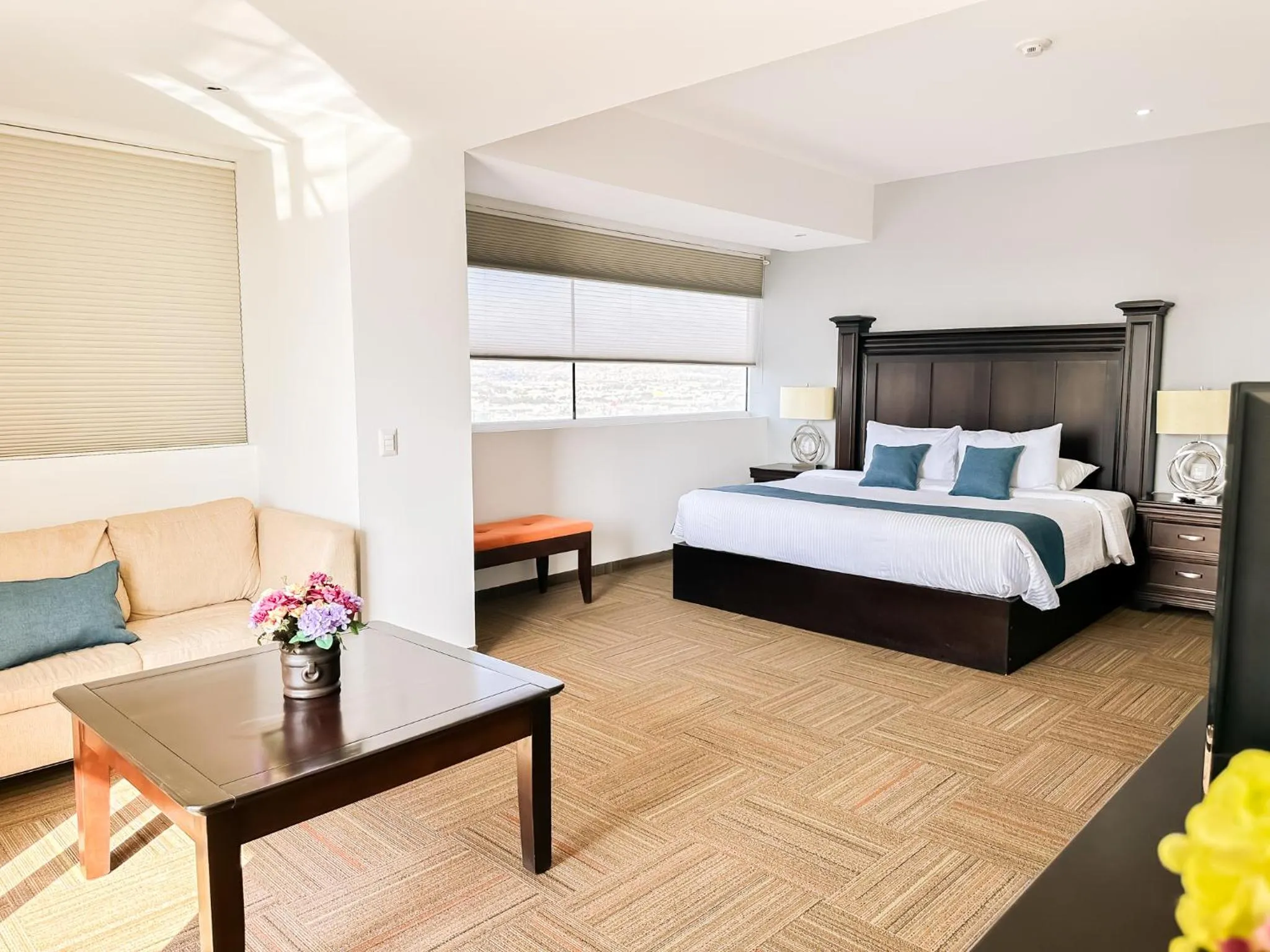 Double Room with Balcony in Hotel Stadium Leon