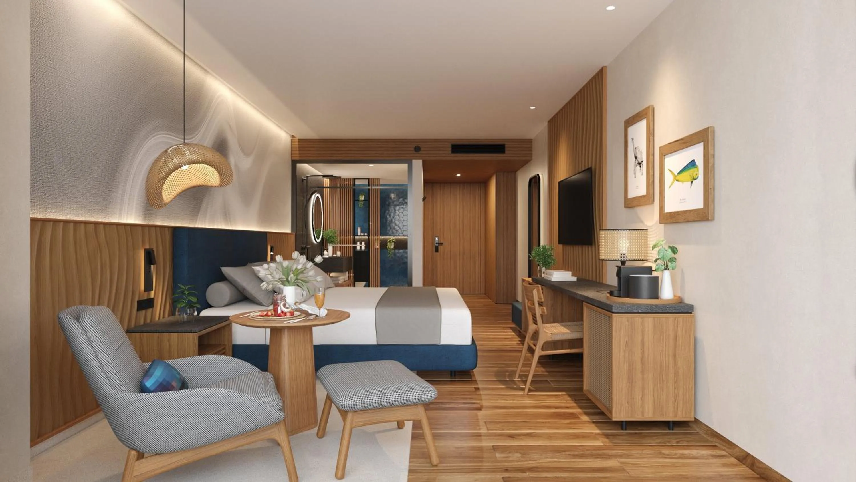 King Room - Communication Accessible in Hotel Indigo - Galapagos by IHG