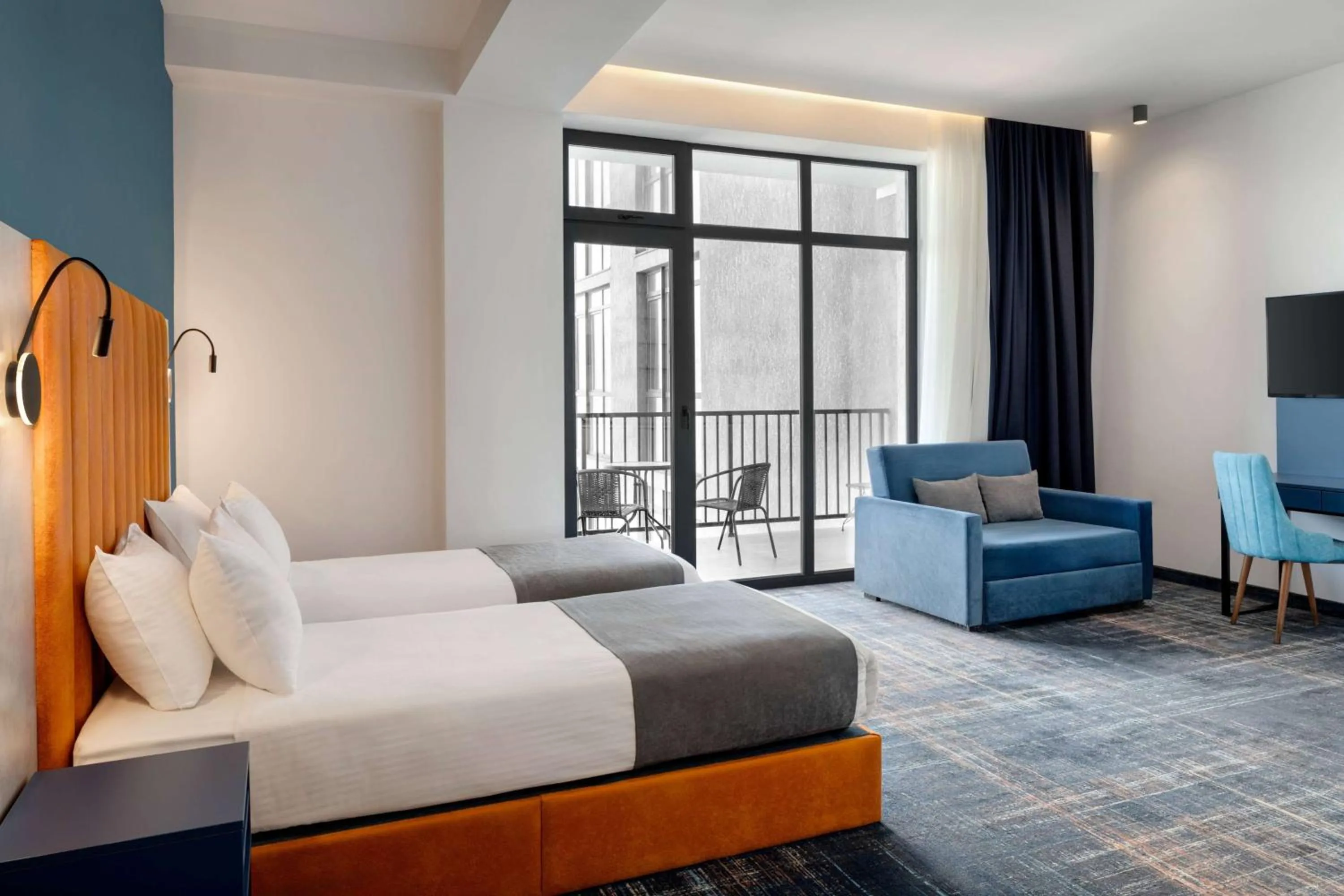 Deluxe Twin Room - Sea View in Gino Seaside Tbilisi, Trademark Collection by Wyndham