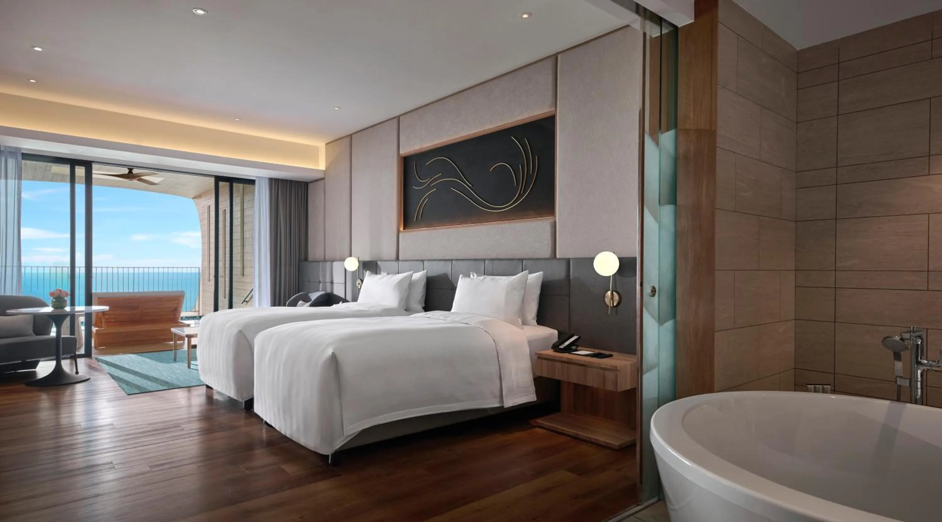 Premier Ocean View Twin with Private Pool in PARKROYAL Langkawi Resort